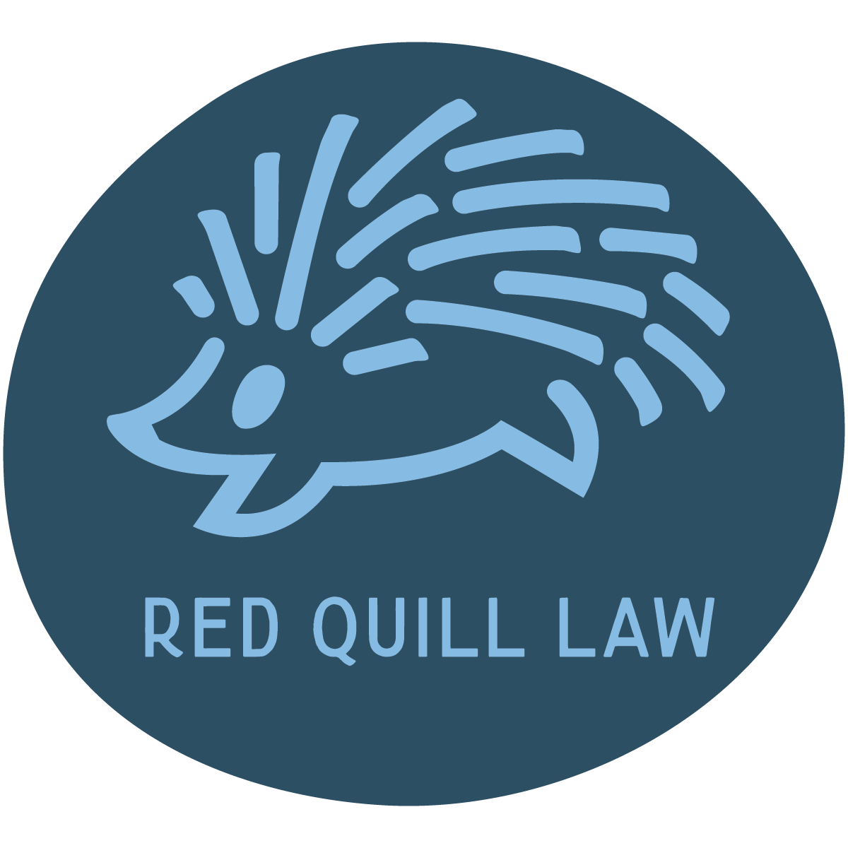 RedQuillLaw_Hedgehog_Logo_Dusty_Blue_Circle.png
