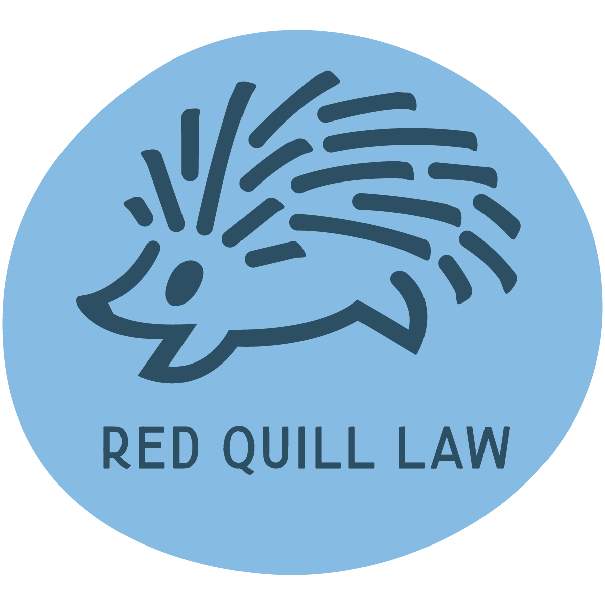RedQuillLaw_Hedgehog_Logo_Sky_Blue_Circle.png