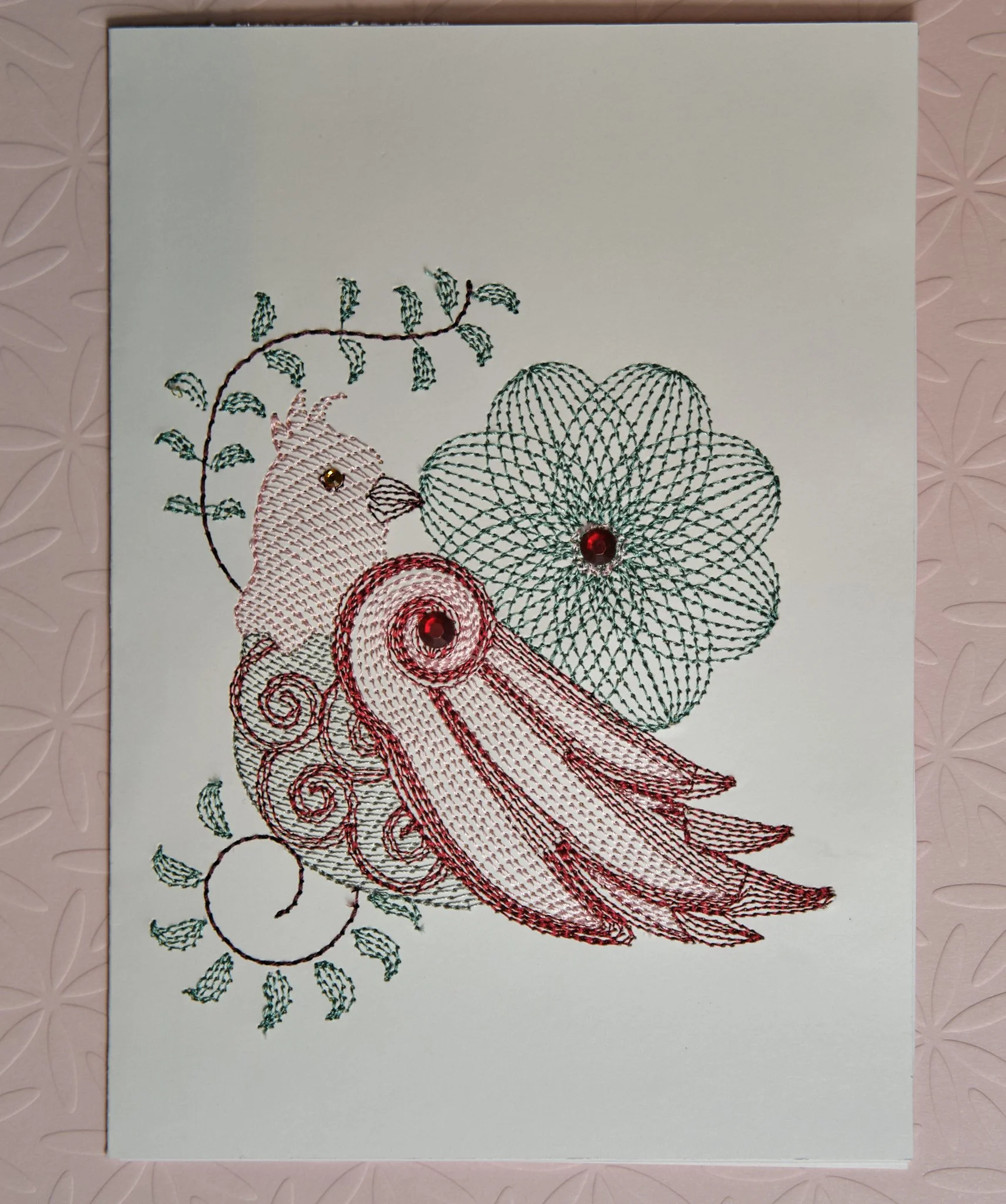 Embroidered Greeting Cards