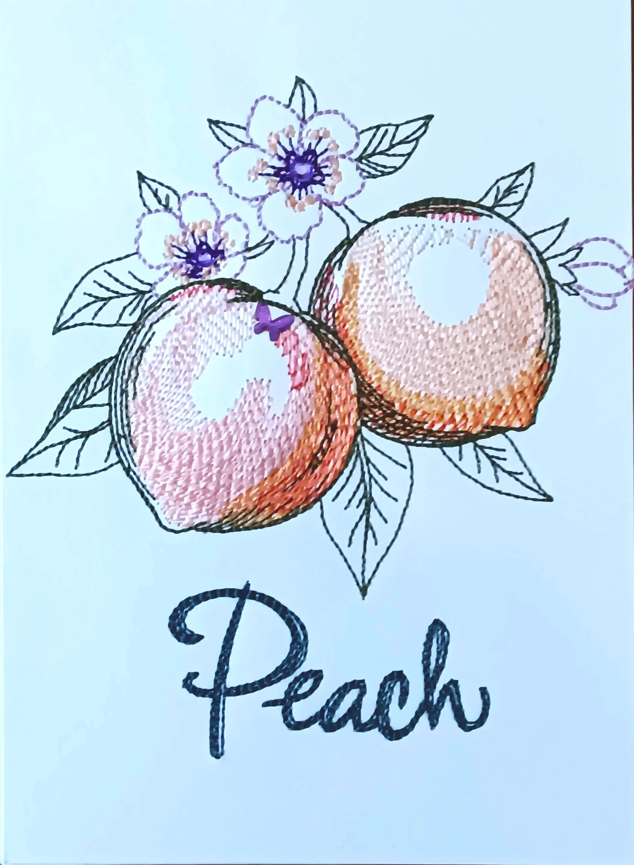 Embroidered Cards: Food and Dining Collection