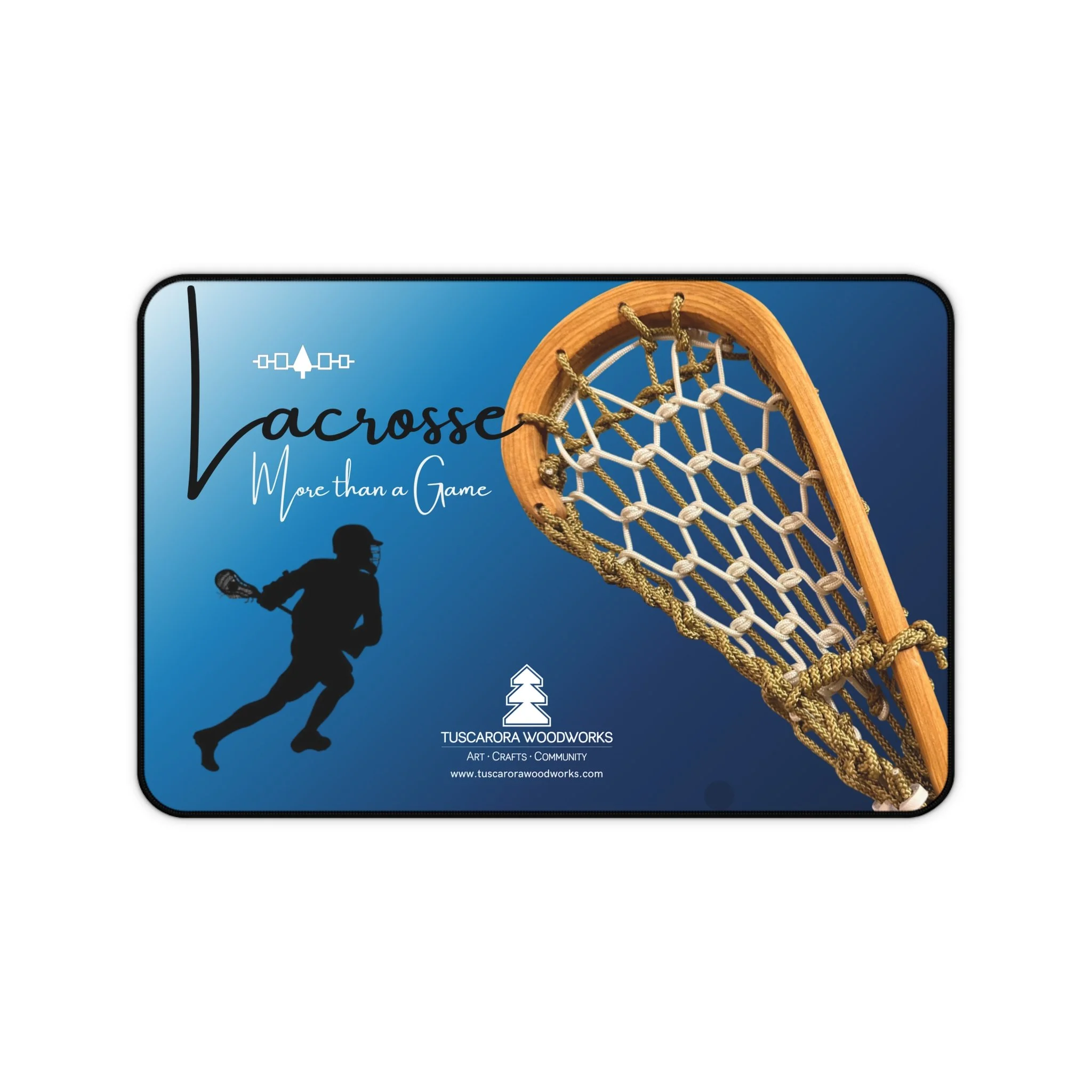 Lacrosse Desk Mat — 