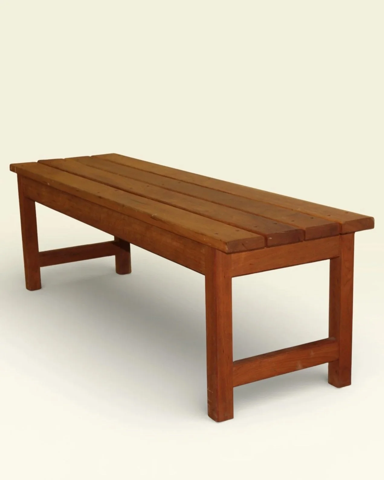 Solid Hardwood Backless-Bench