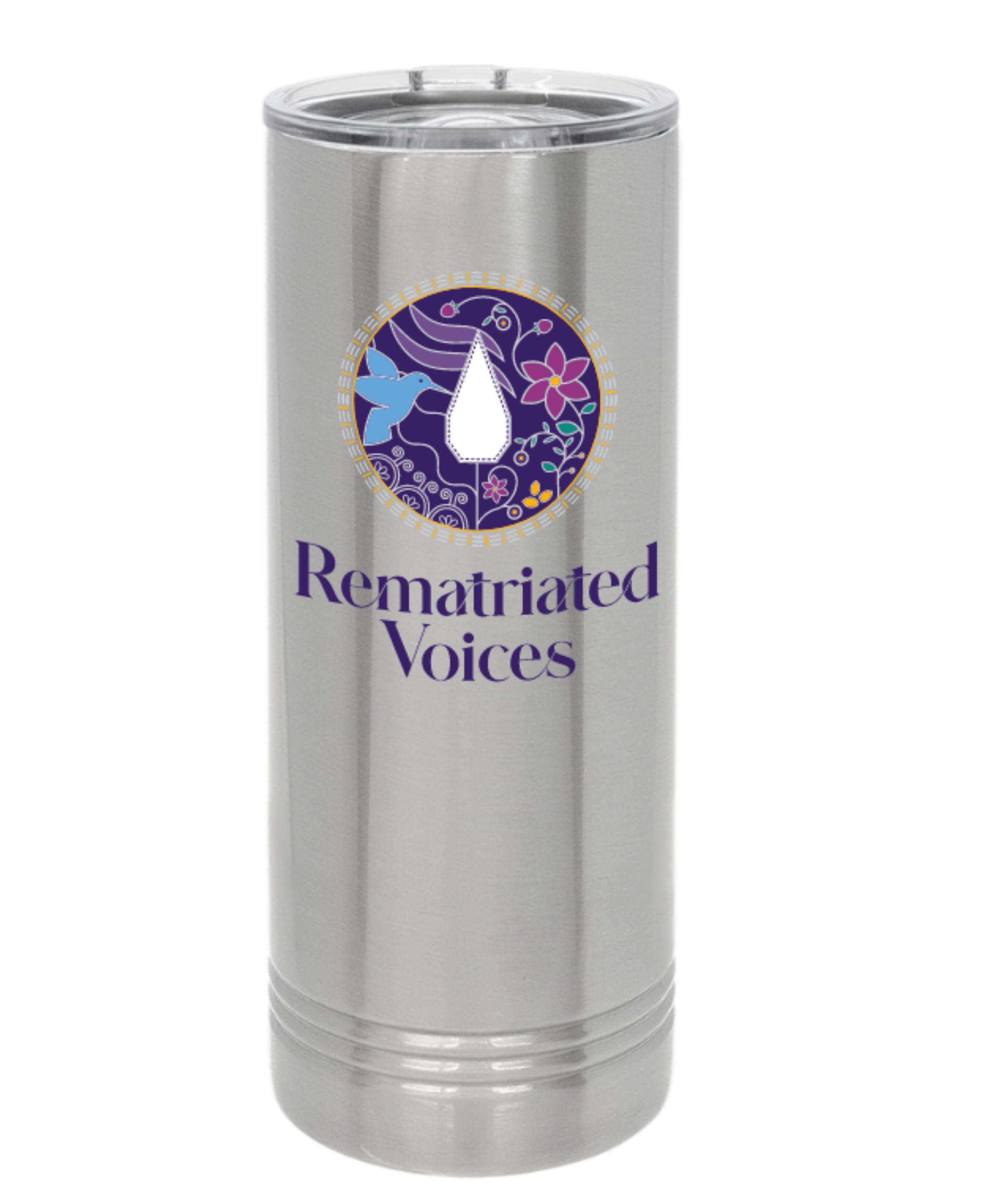 Rematriation Voices Silver Insulated Tumbler