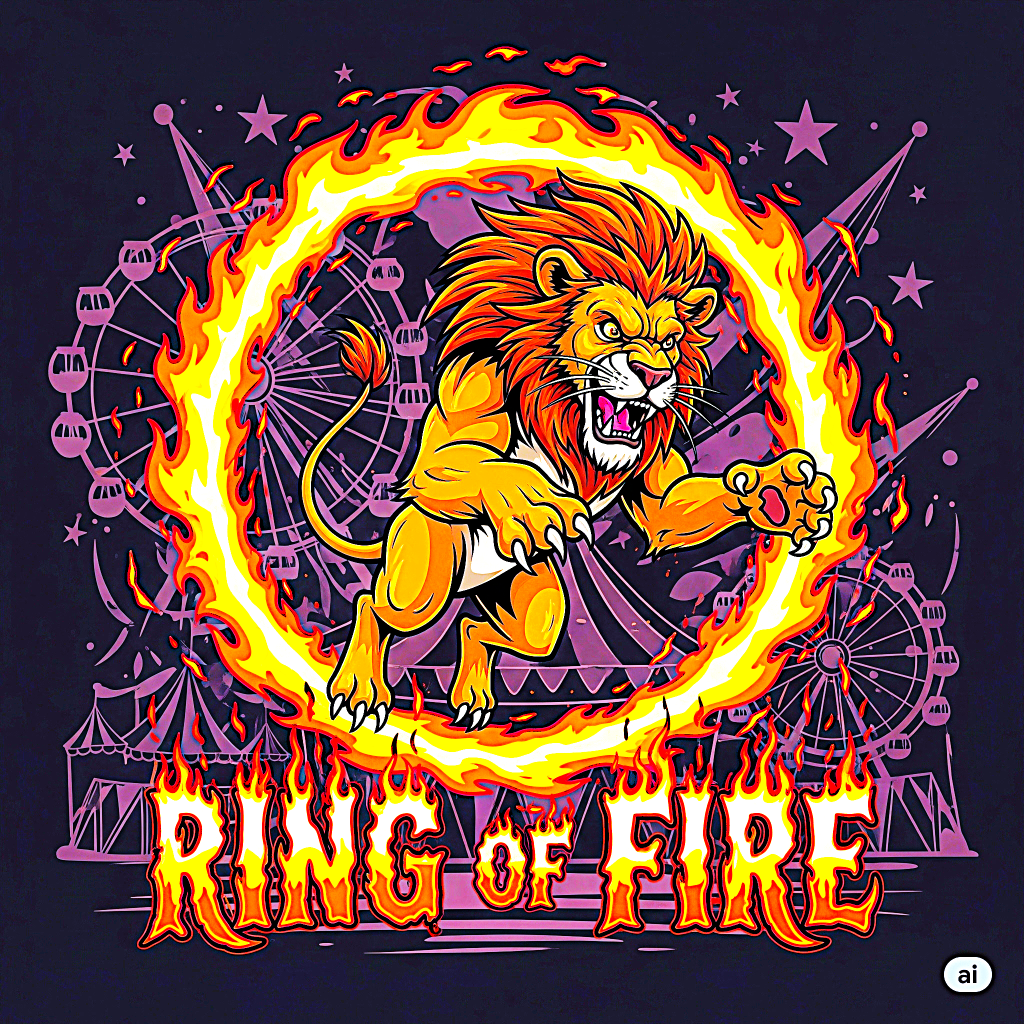 RING OF FIRE//SINGLE SHOW SERIES