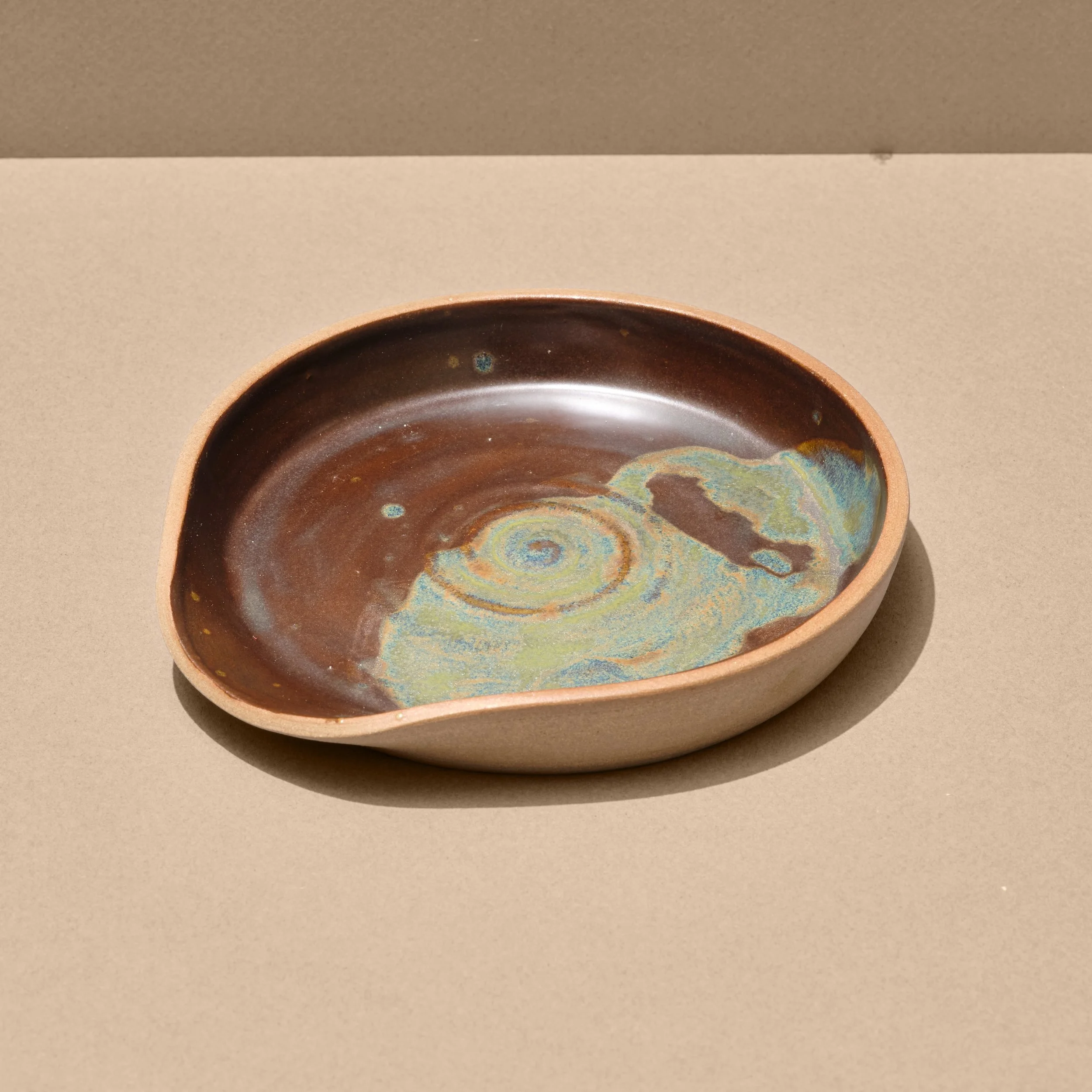Ferry Spoon Rest - Walnut / Green #1