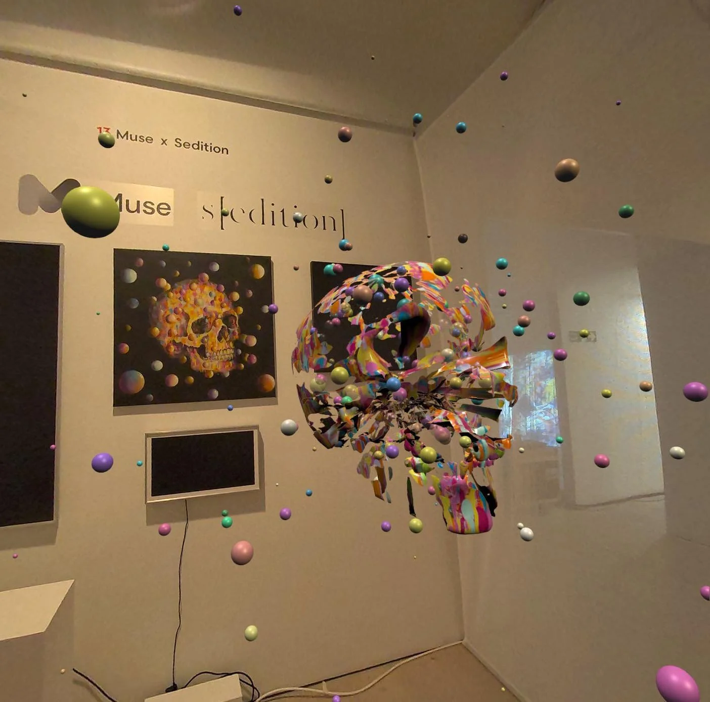 Beyond the Vanitas, Mixed Reality, Installation view 2, Saatchi Gallery 2024