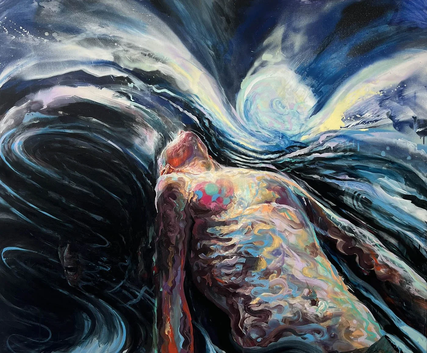 Passage 2026, Acrylic on canvas, 100x120cm