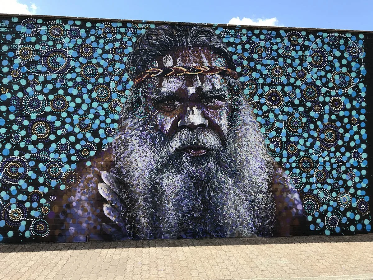 Portrait of Stevie Goldsmith 2018. A collaboration with Elizabeth Close, Adelaide. 