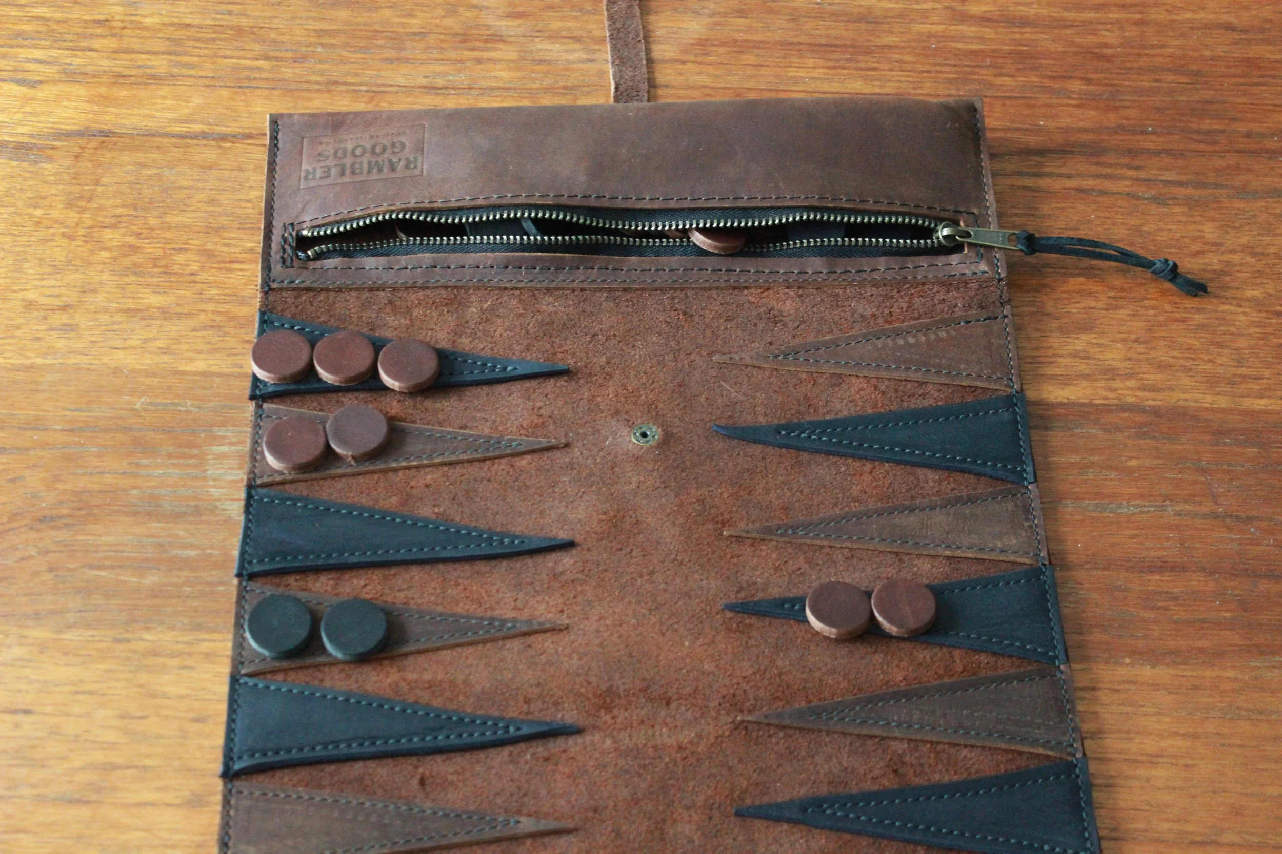 Backgammon Travel Roll