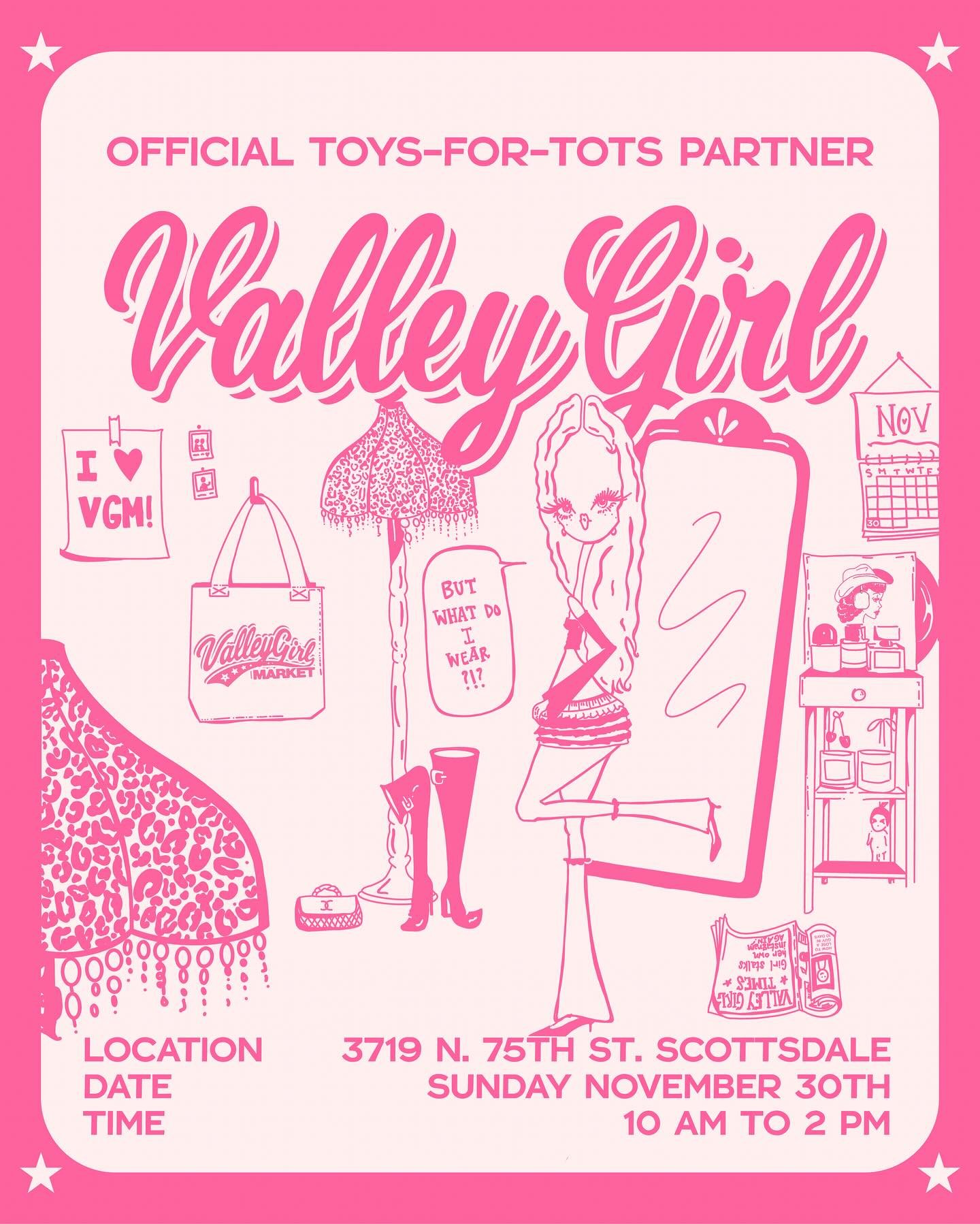 The girls who get it&hellip; sip it 💅✨ Brew Baby x Valley Girl Market &mdash; where Scottsdale glam meets caffeine dreams 💗 Come get all your shopping done and your caffeine fix all in one place on 11/30!! 

#coffeetrailer #scottsdale #market #tren