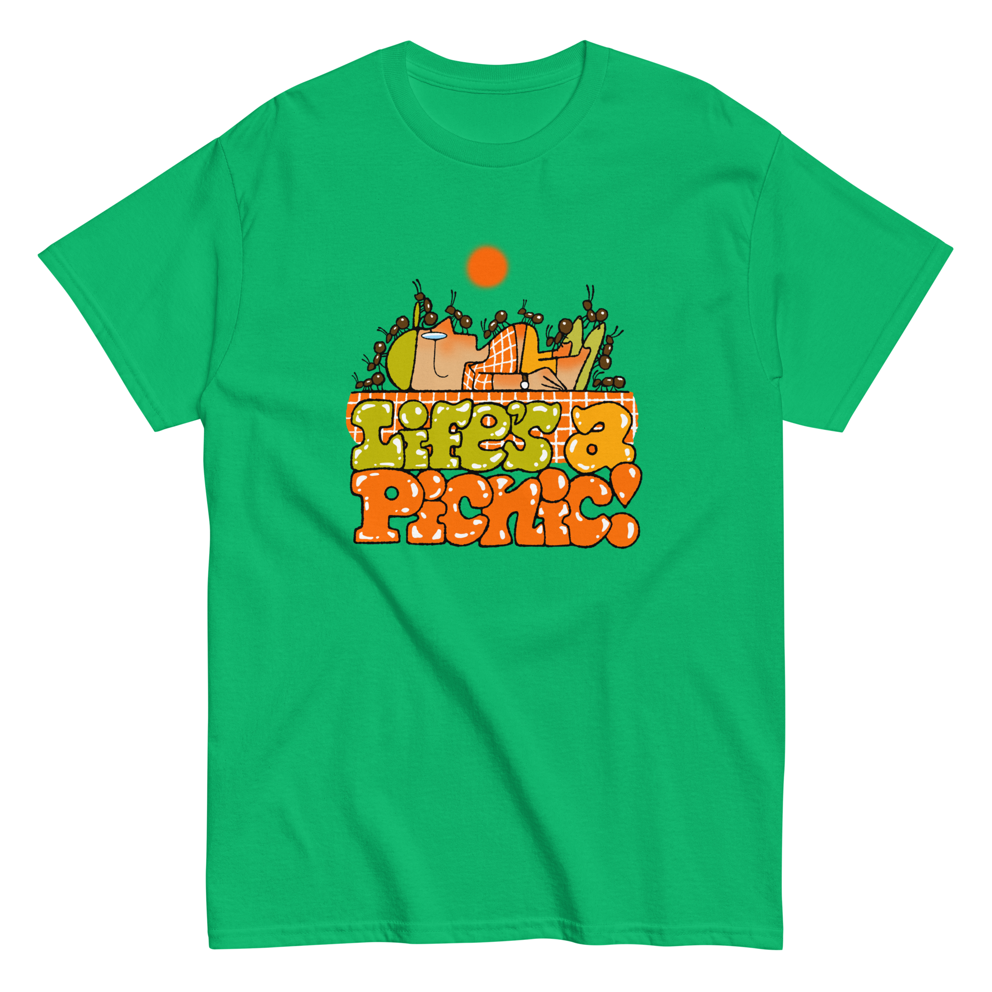 unisex-classic-tee-irish-green-front-6a4448881e18b.png