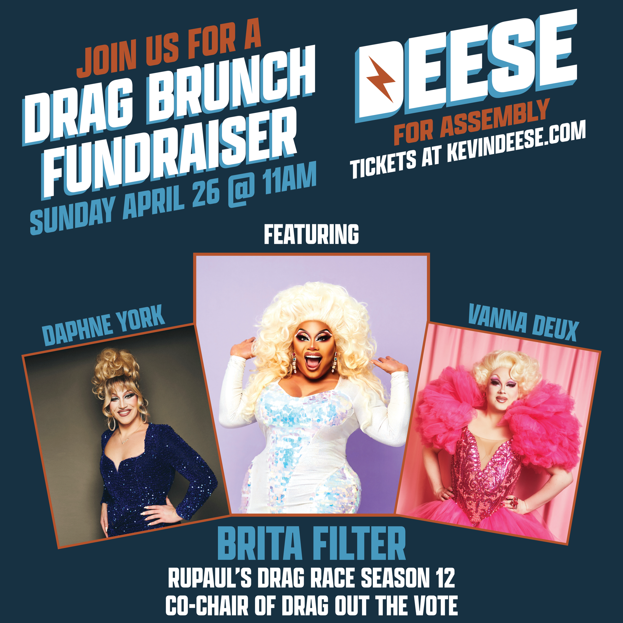 Drag Brunch Fundraiser