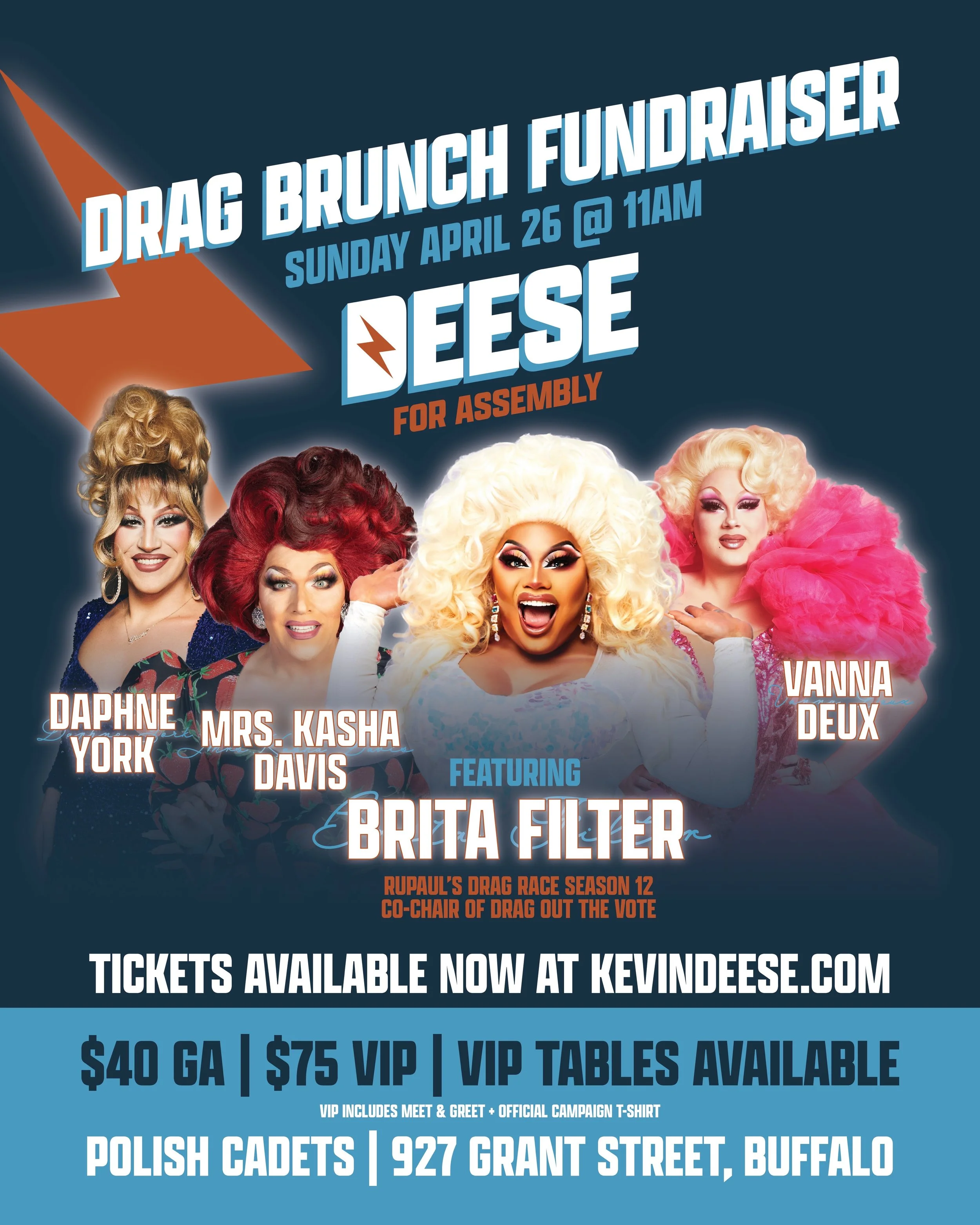 Drag Brunch Fundraiser!