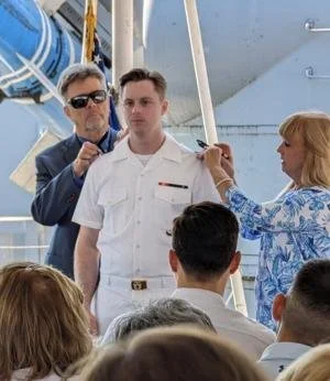The Buffalo News: For young Navy Reserve officer with HIV, a 10-year journey toward 'bigger cause'
