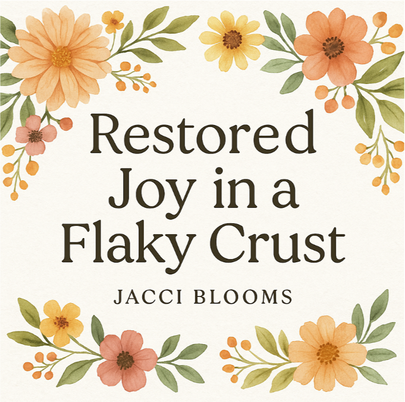 Restored Joy in a Flaky Crust