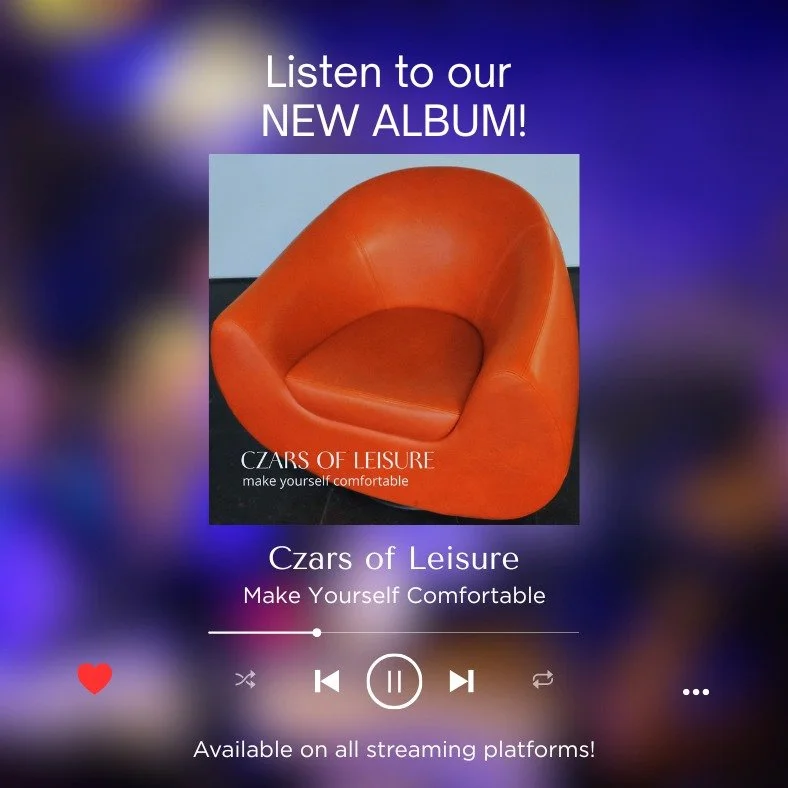 HELLO NEW ALBUM DAY! NEW ALBUM DAY!

After a year of writing, recording, mixing, re-mixing, re-writing, re-remixing, and mastering, but wait, one more remix?, our new album "Make Yourself Comfortable" is live on all streaming platforms.

Al