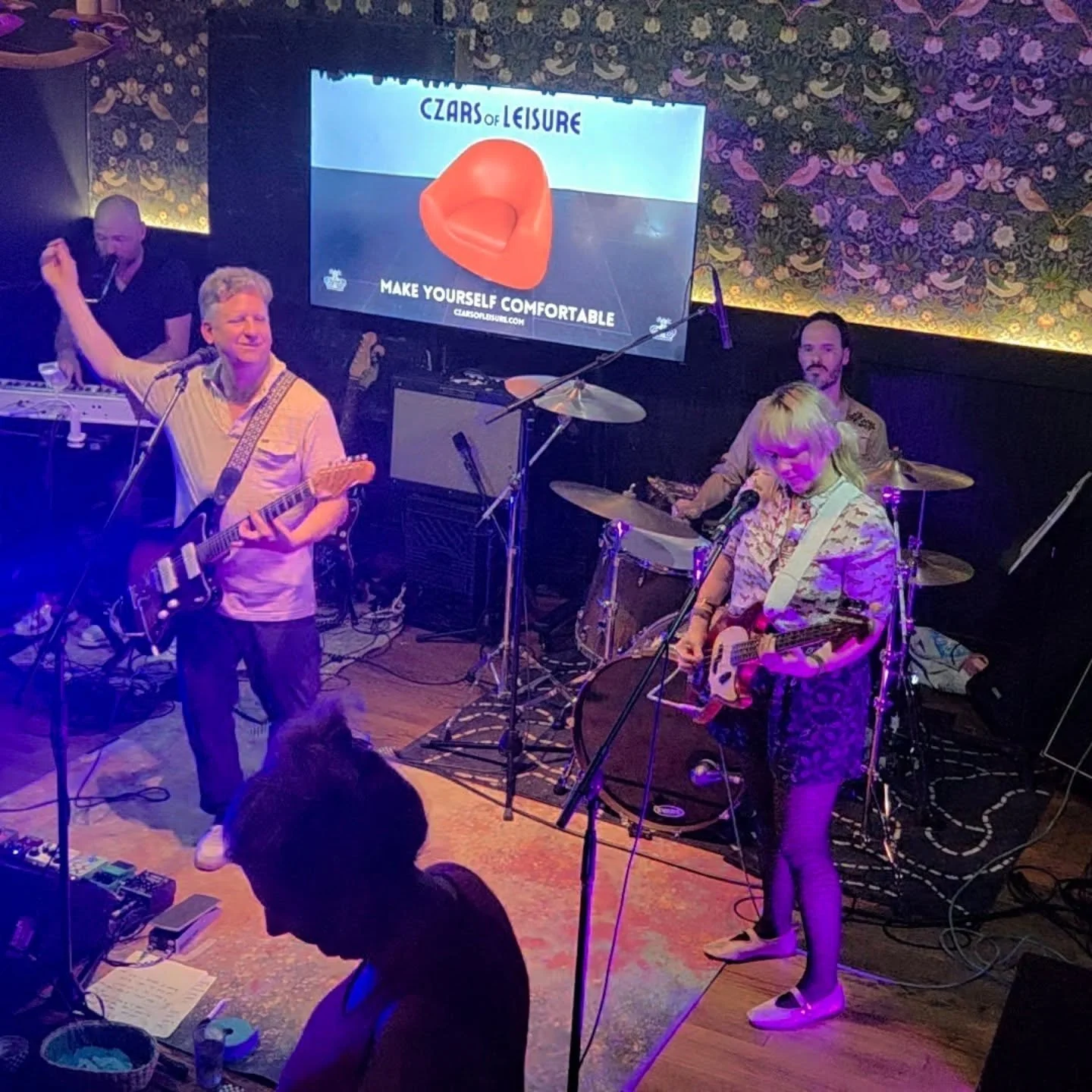 Thanks to everyone who came out to our big album release show at @eveningstarva for "Make Yourself Comfortable". We had a most excellent time playing our new songs for everyone, opening the dancefloor for the encore, and delivering our firs
