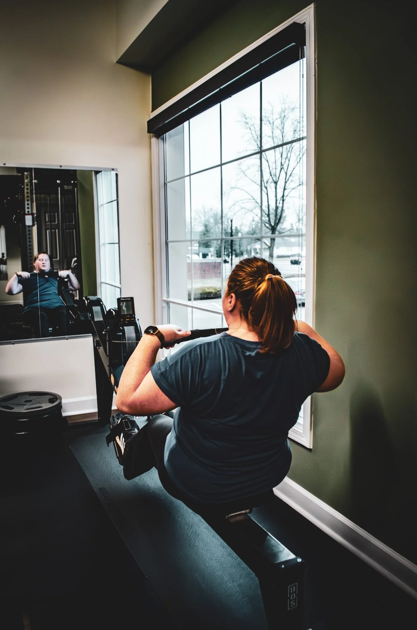 Client returning to fitness with structured strength training in Carmel Indiana