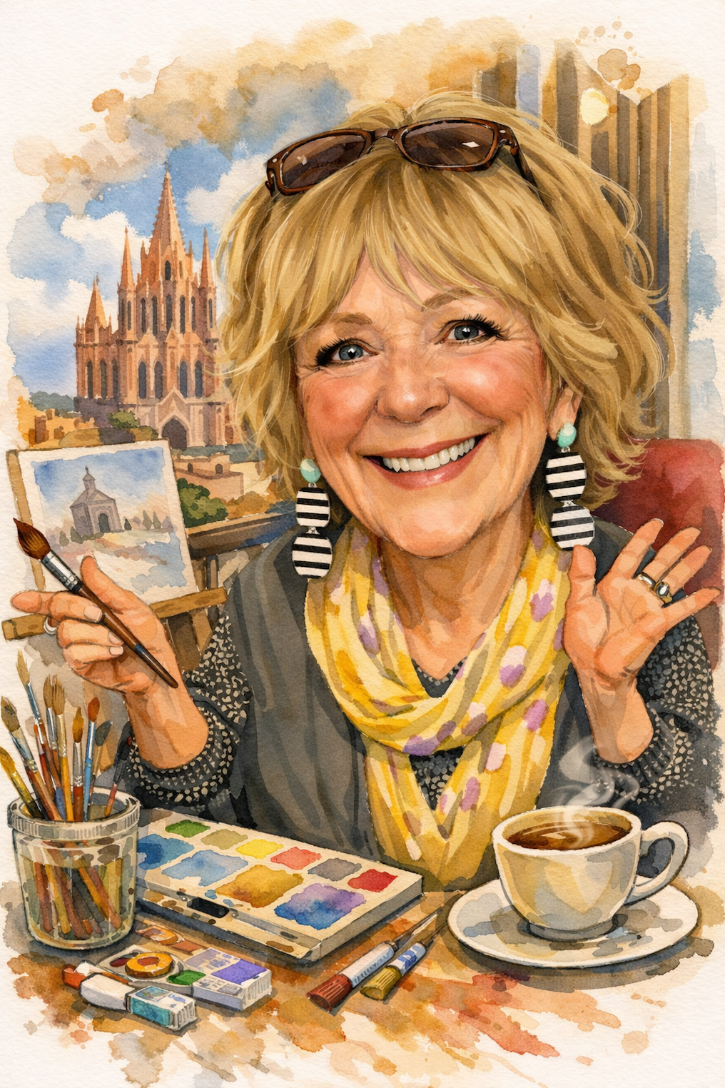 Watercolor Workshop: April 13/15/17 Returning student