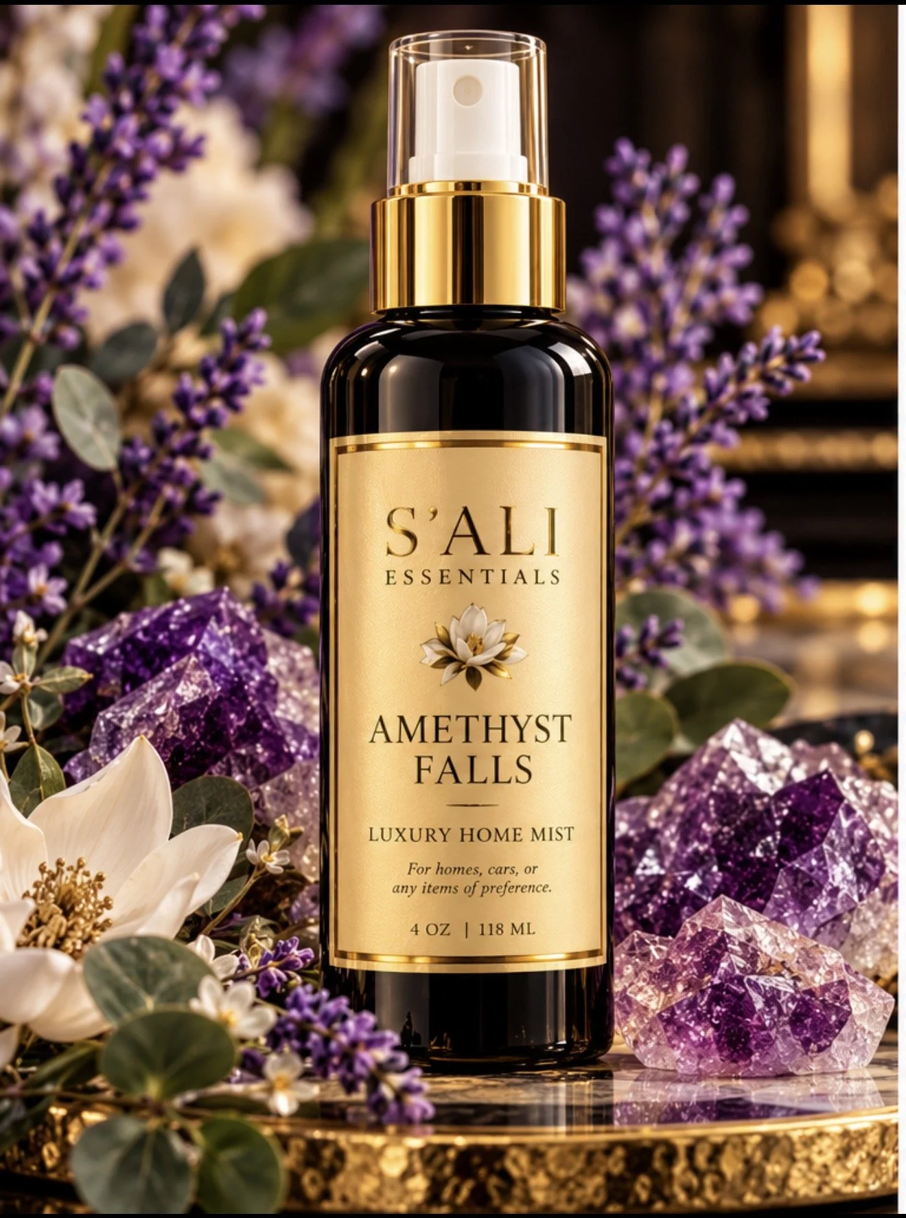 Amethyst Falls Luxury Home Fragrance Mist | 4oz.