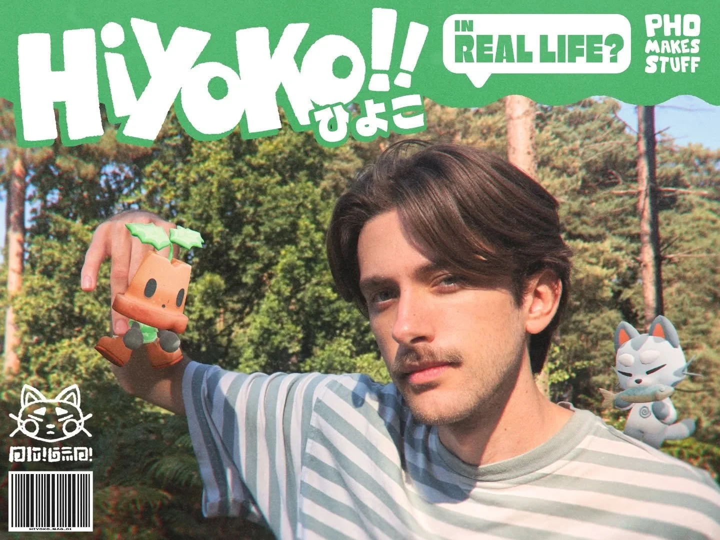 Me and the guys 🌱

Hey!! There's about 6k of you guys now! What! Happy to have you guys here! 🌀
Now's probably a good time for a little reintroduction - I'm Phoenix/Pho Makes Stuff and I make these lil 3D characters in blender. I also work in Unrea