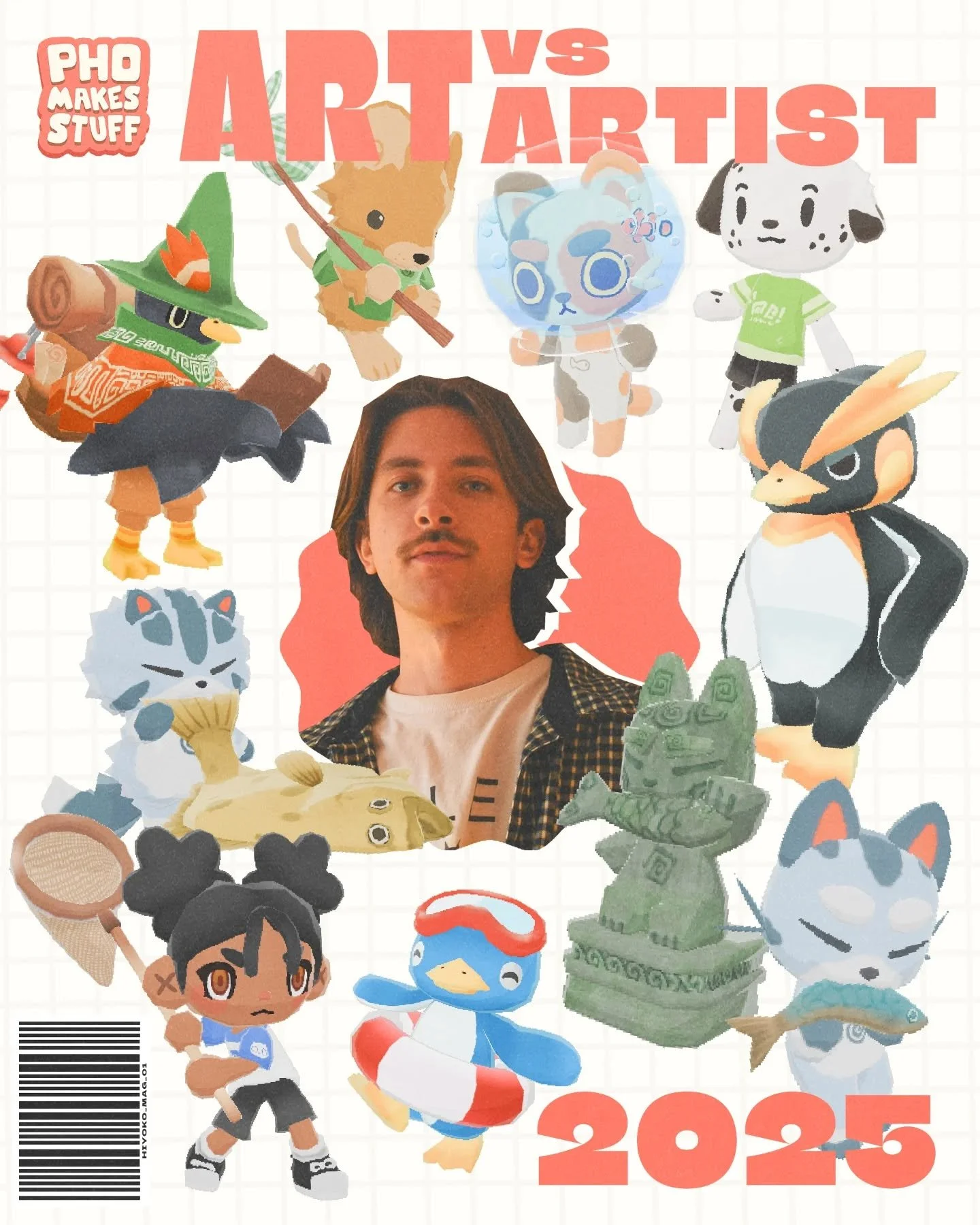 ART VS ARTIST 2025 🌱
Here's some of my favourite creations I've made this year! I feel so lucky to have so many eyes on my work this year, it's been a blast sharing the world of Hiyoko with you all 💫

I've learnt so much in 2025 both personally and