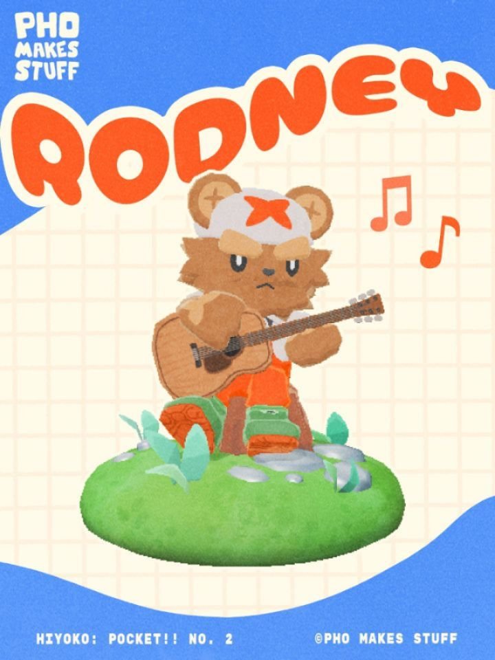 INTRODUCING: RODNEY 🌊🌊
...the master fisherman! After years at sea, Rodney returns to a life on land. Hoping to revitalise the local fishing scene, he's established the academy to train the next generation of anglers! When he's not teaching folks, 