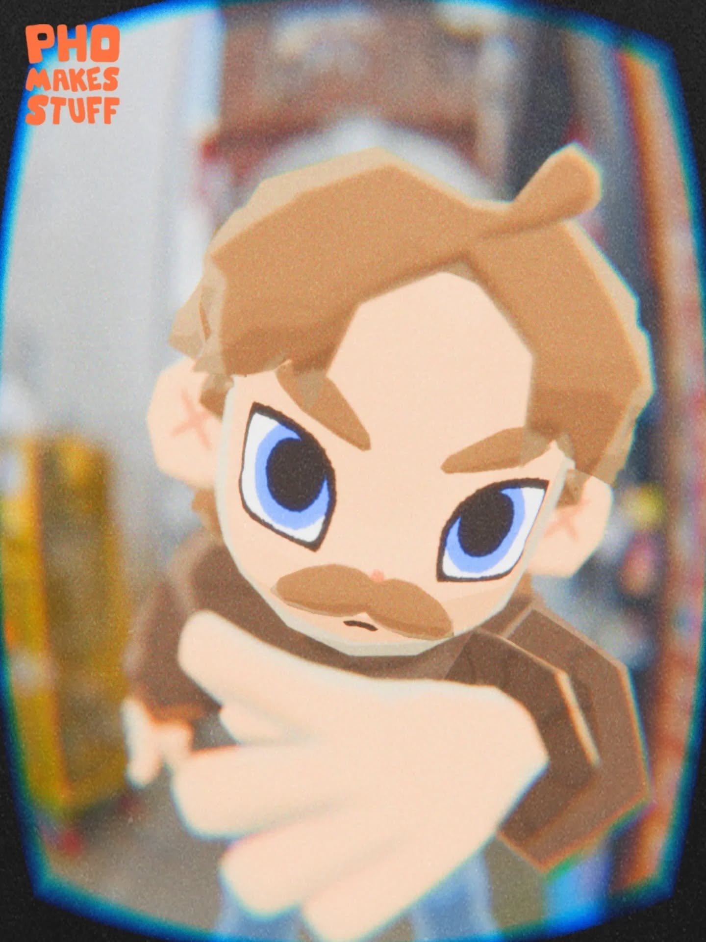 THE NEW PHO! 💥
A few weeks ago I made a lil 3D version of me, and I haven't properly shown them off yet! As well as being used for promotional stuff - I also want to work with this character in ways that embrace my more experimental side. Art is all