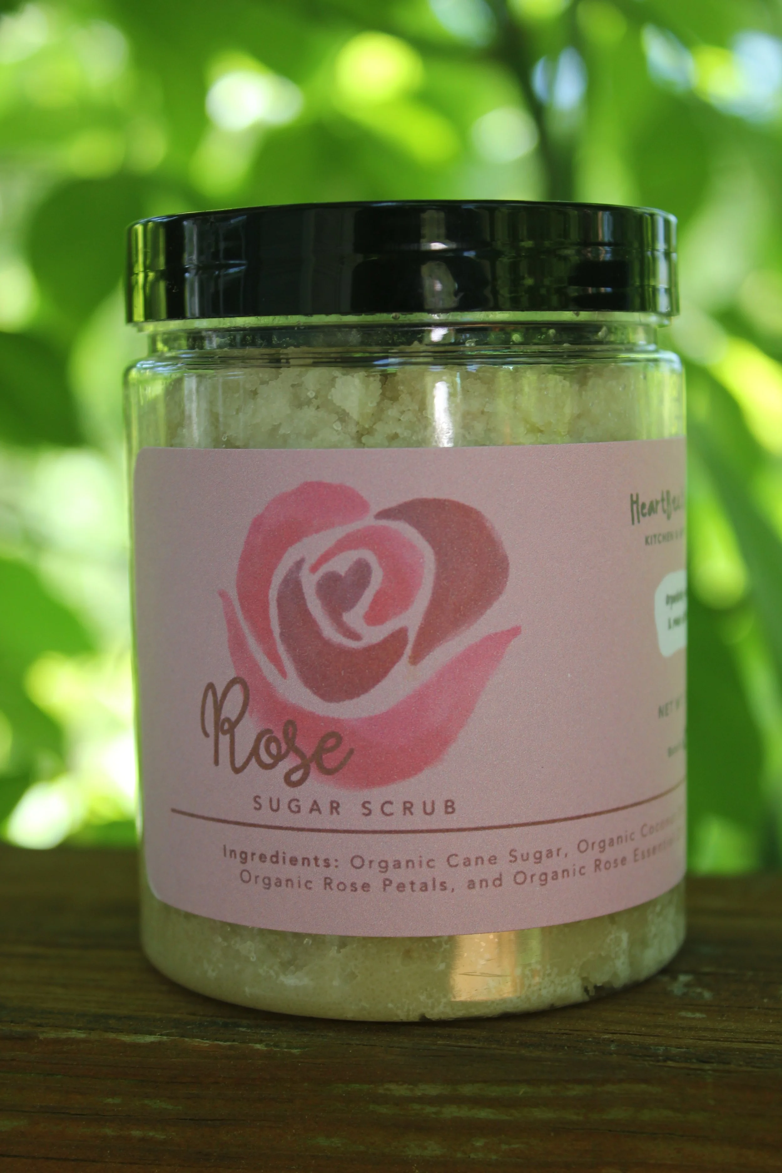 Rose Sugar Scrub