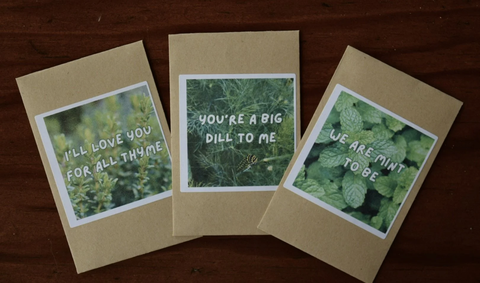 Herb Lovers Set (Valentine's Day Seed Set of 3)