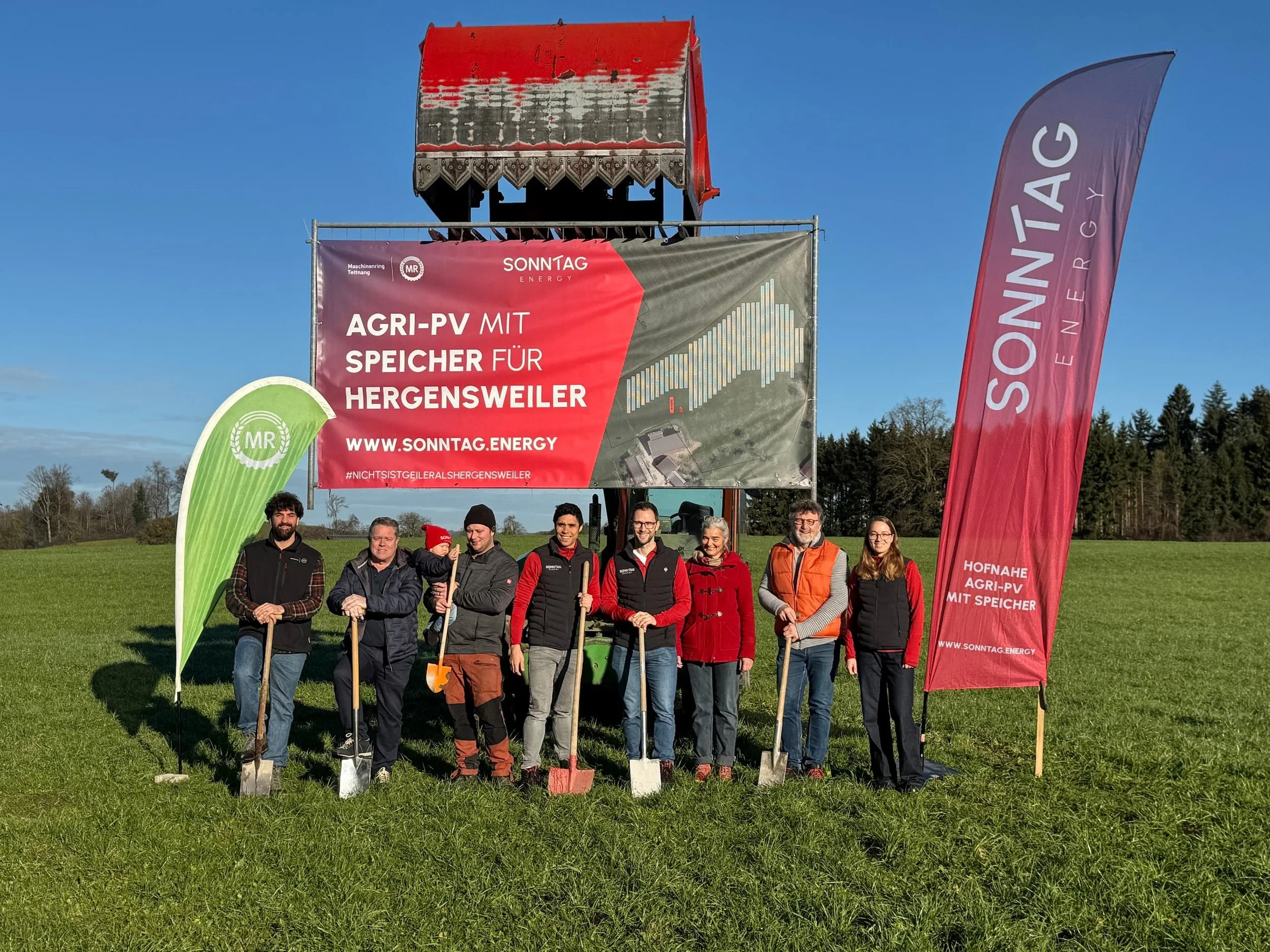 Spatenstich in Hergensweiler