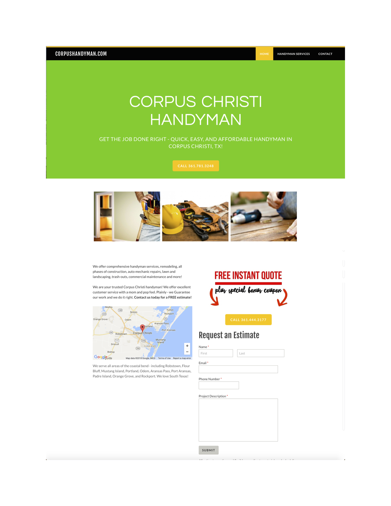 ⇧ Lead-Generation Landing Page Concept (Copy)