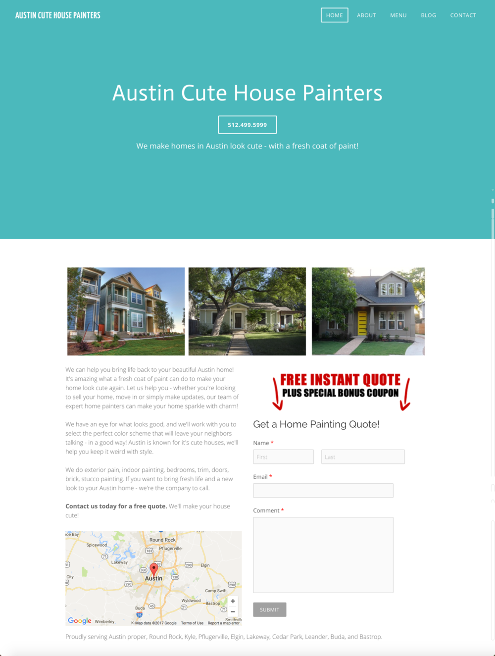 Lead-Generation Landing Page Concept for Client (Copy)