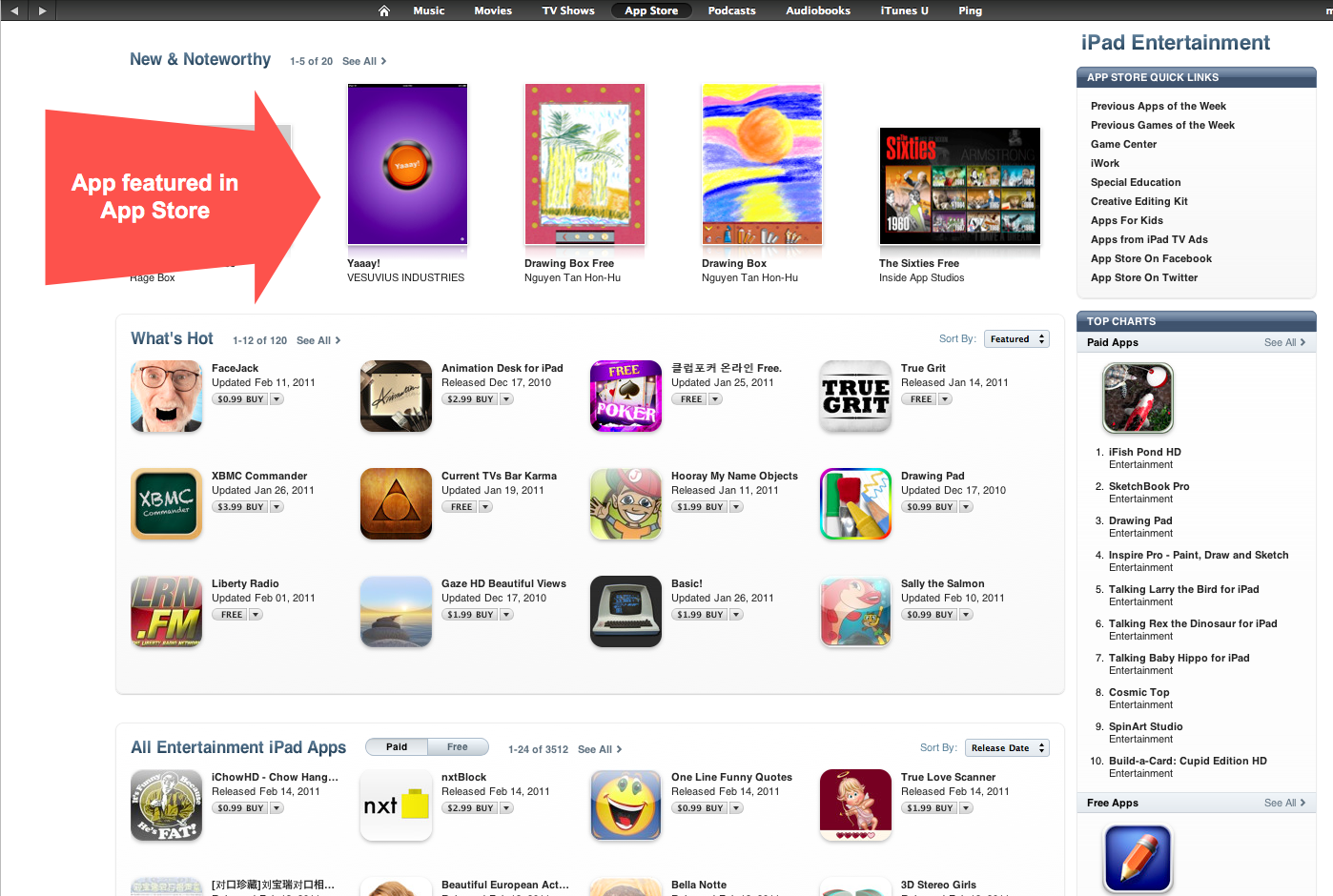 ⇧ Featured in App Store (Copy)