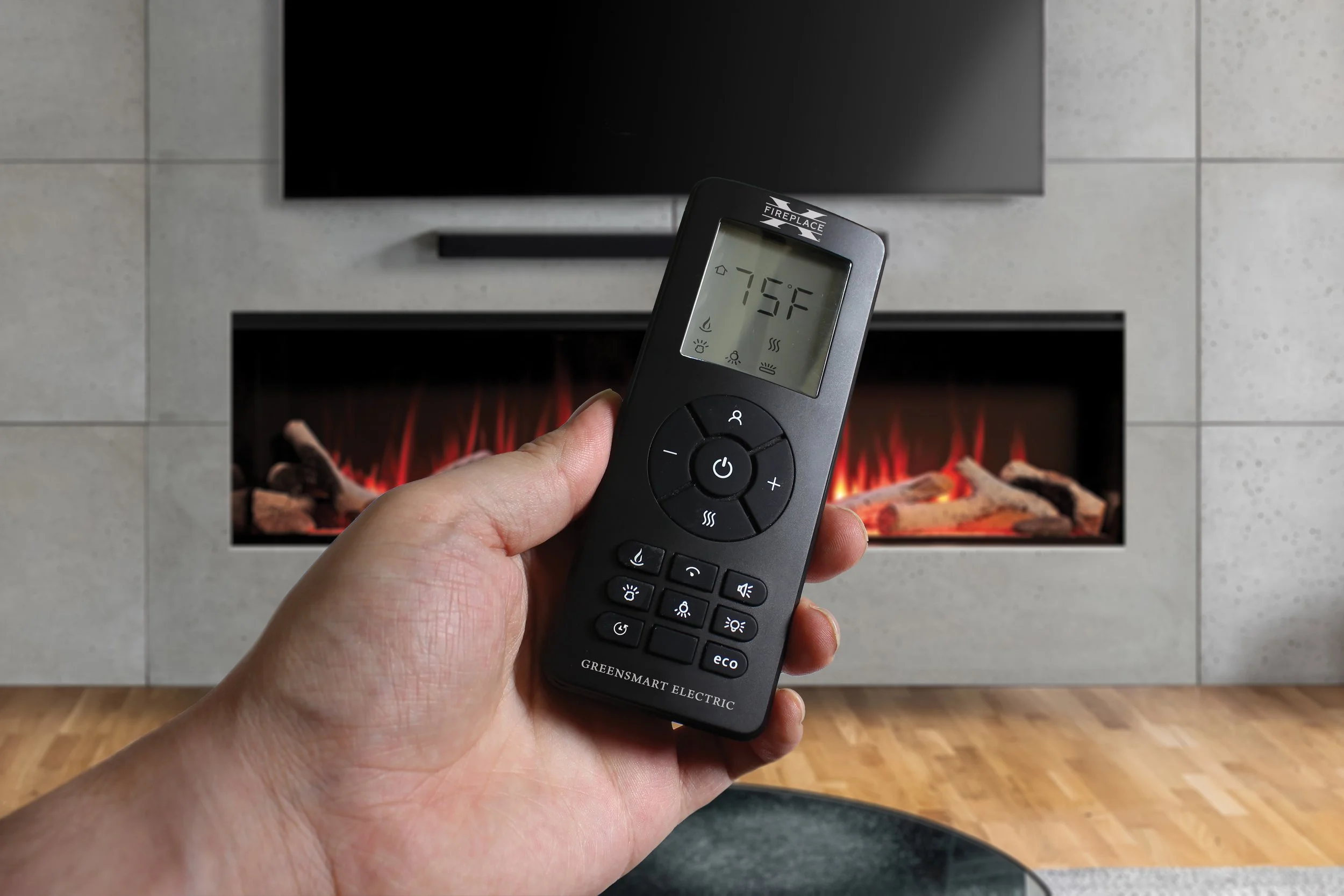 remote control for fpx electric fireplaces