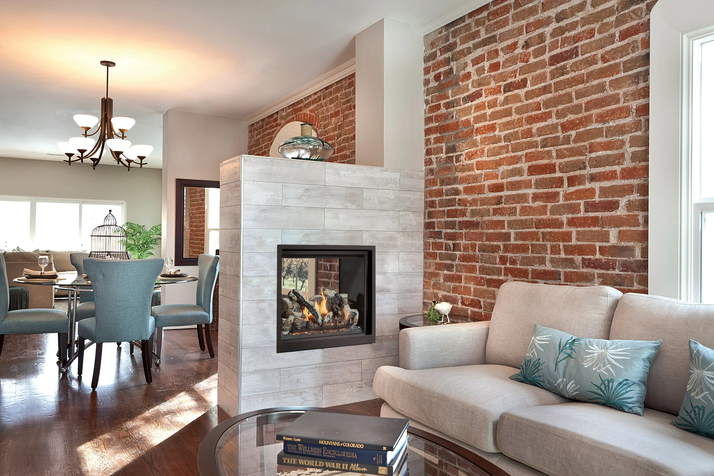 see thru probuilder fpx gas fireplace