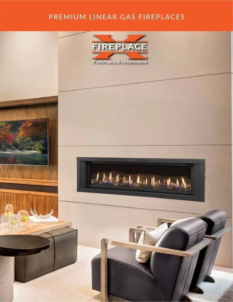 linear gas fireplace