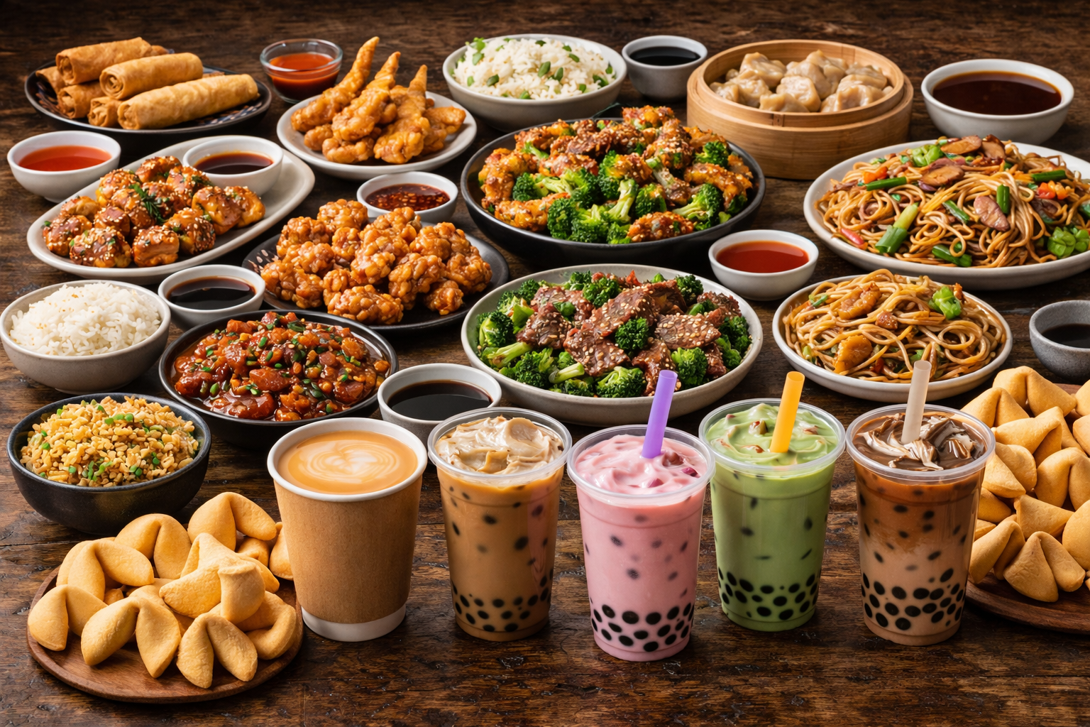 Astral Spirit Food Offering- Asian Food Buffet