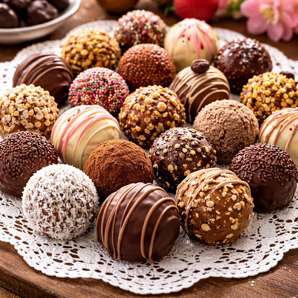 Astral Spirit Food Offering- Chocolate Truffles