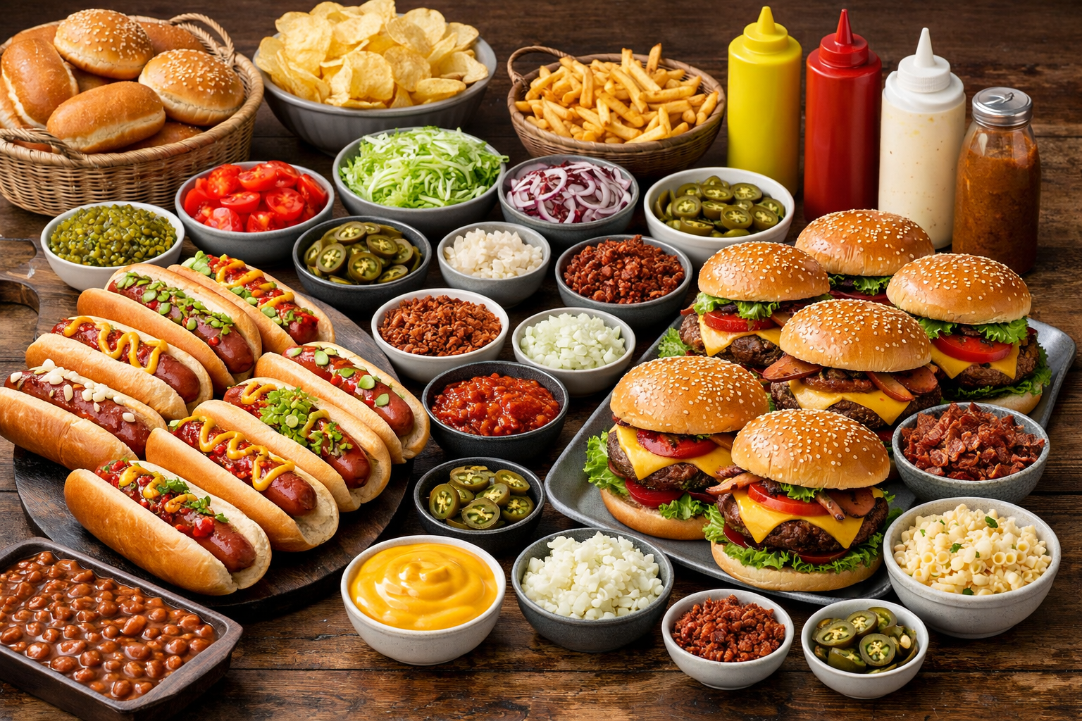 Astral Spirit Food Offering- Hot Dogs & Hamburgers