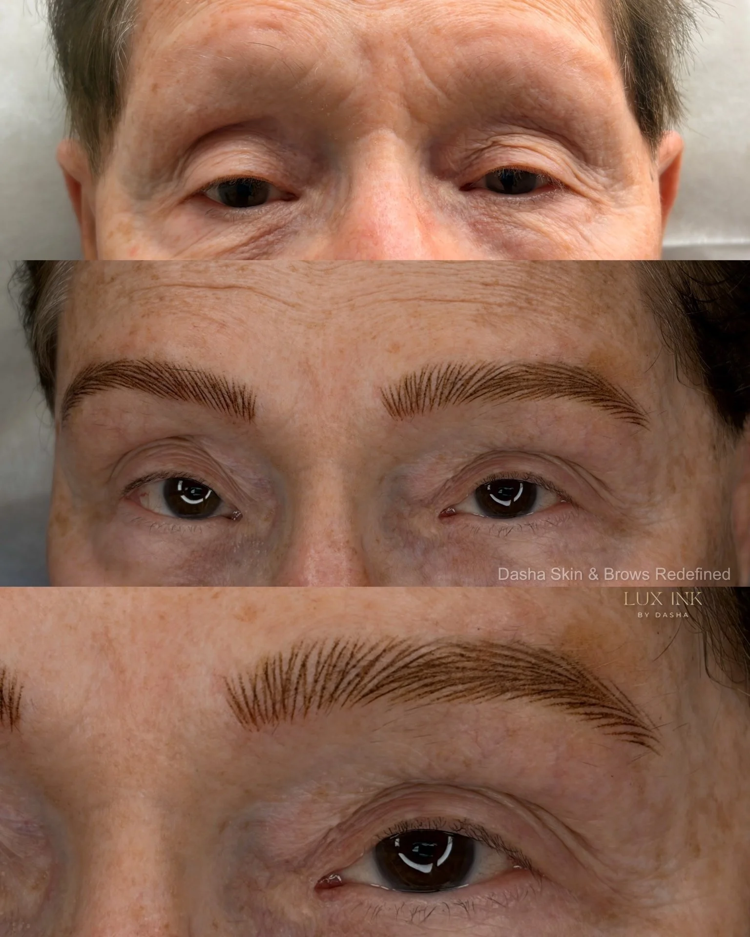 Male Nano Hair Strokes / Digital Microblading 