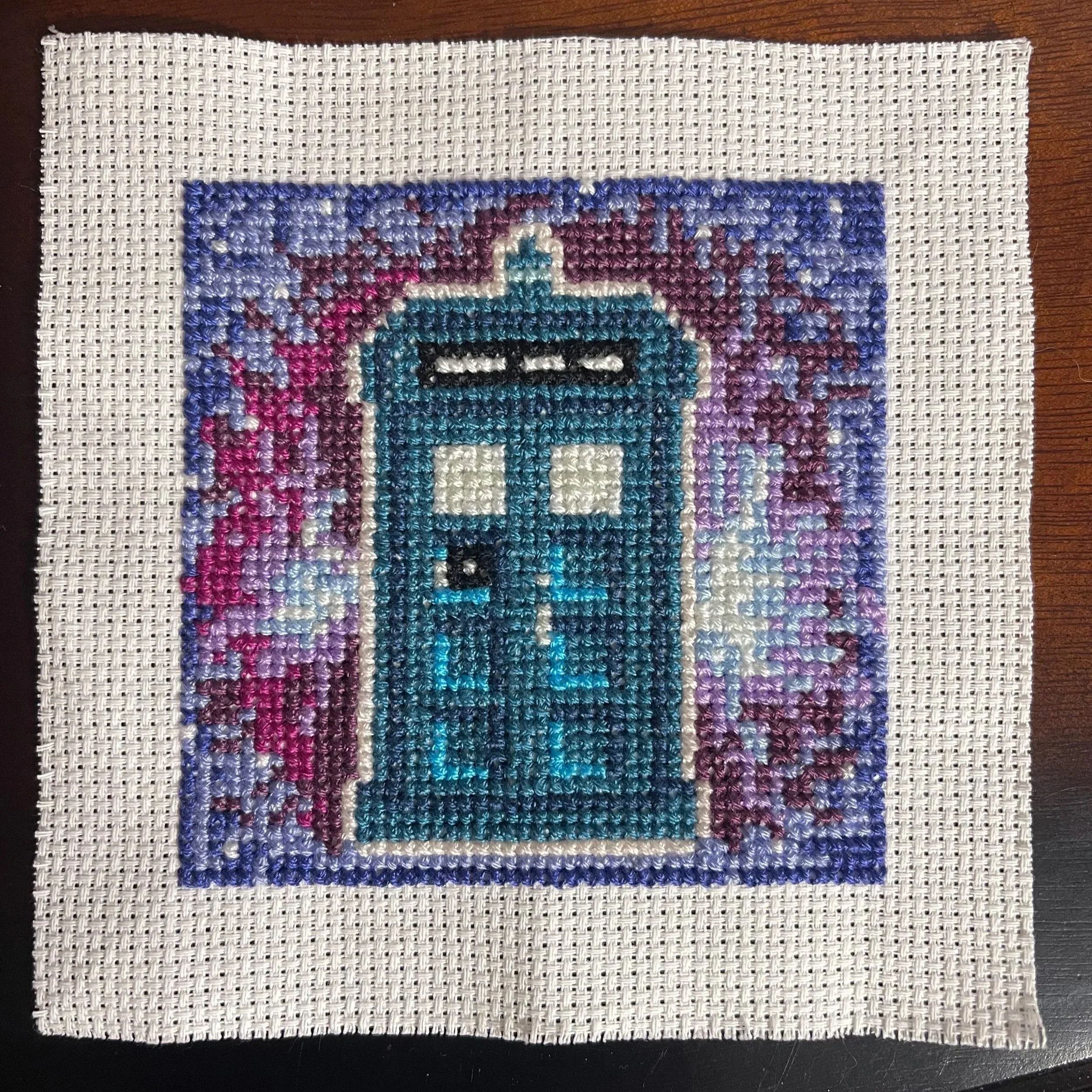 I have this in a frame now and should take a better picture!