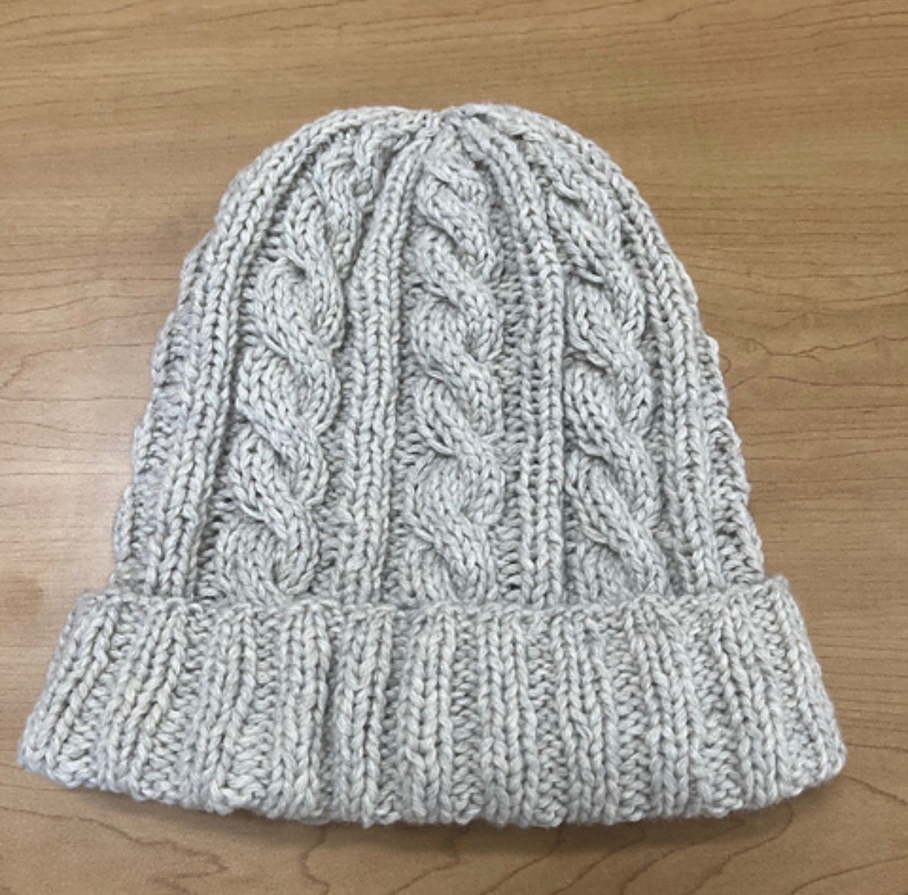 Cabled Winter Beanie