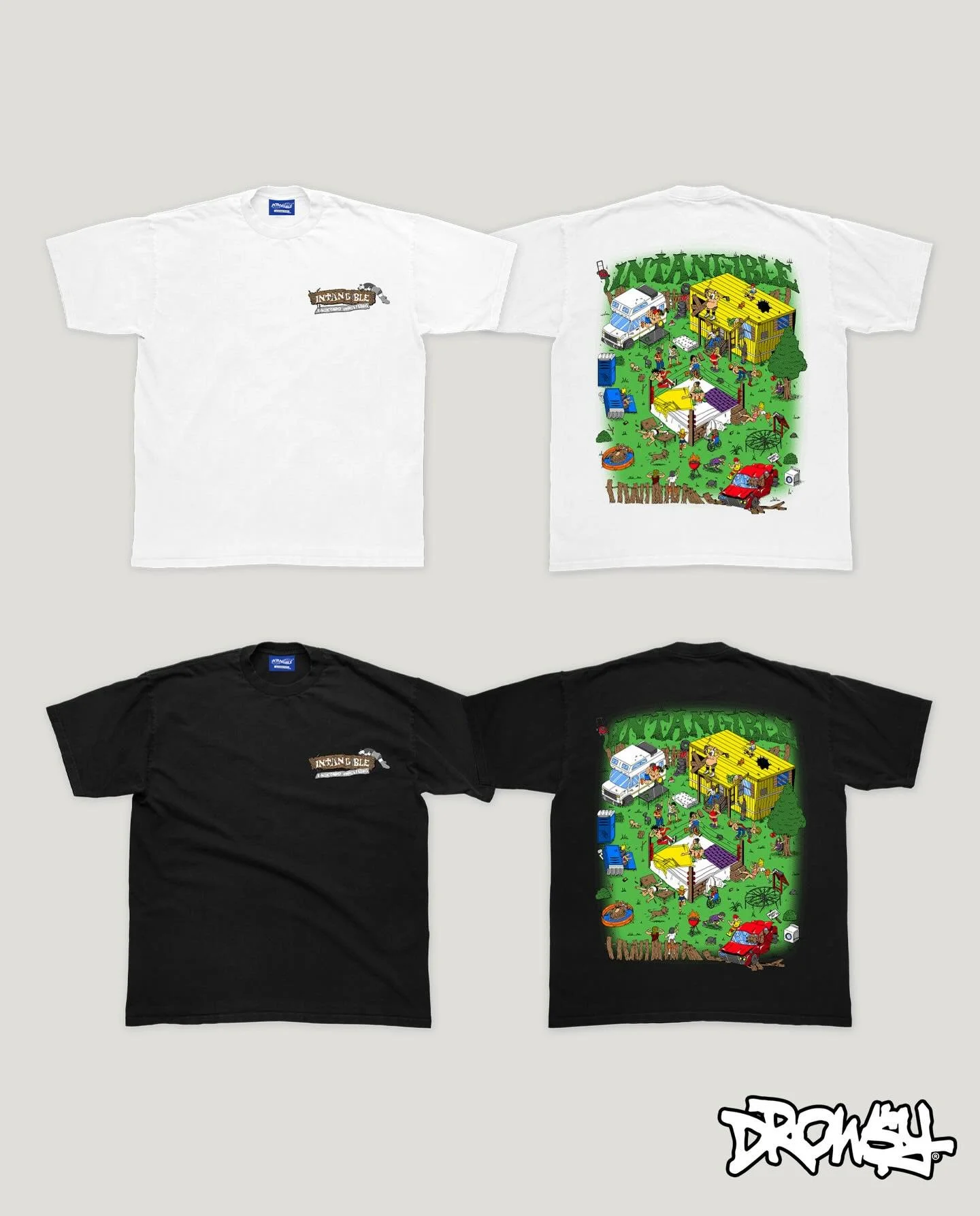 Intangible &ldquo;Backyard Wrestling&rdquo; Tee available now!
🔗 drowsyboy.com