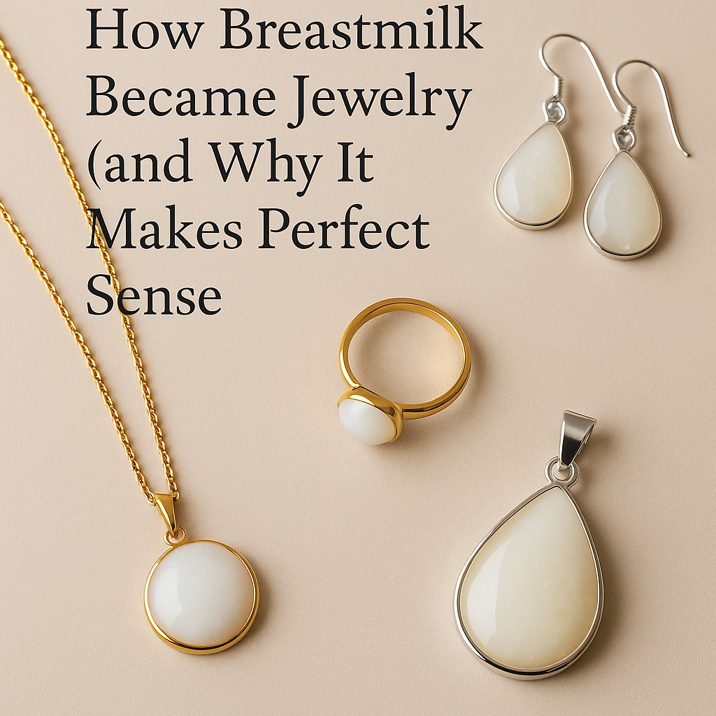 How Breastmilk Became Jewelry (and Why It Makes Perfect Sense)