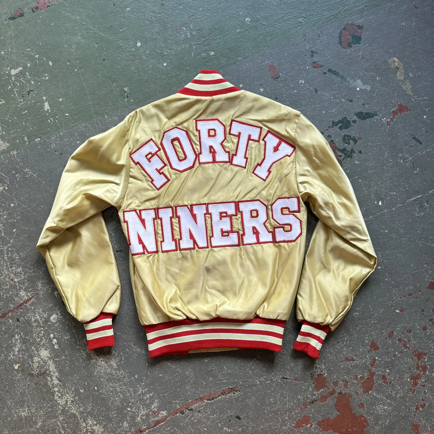49ers Satin Jacket — CS80 Vintage