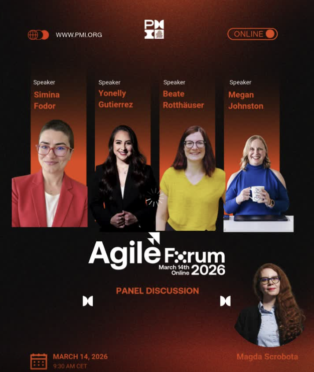 March 2026 - Women in Agile - Agile Forum 2026 hosted by PMI Galicia Spain (Virtual)