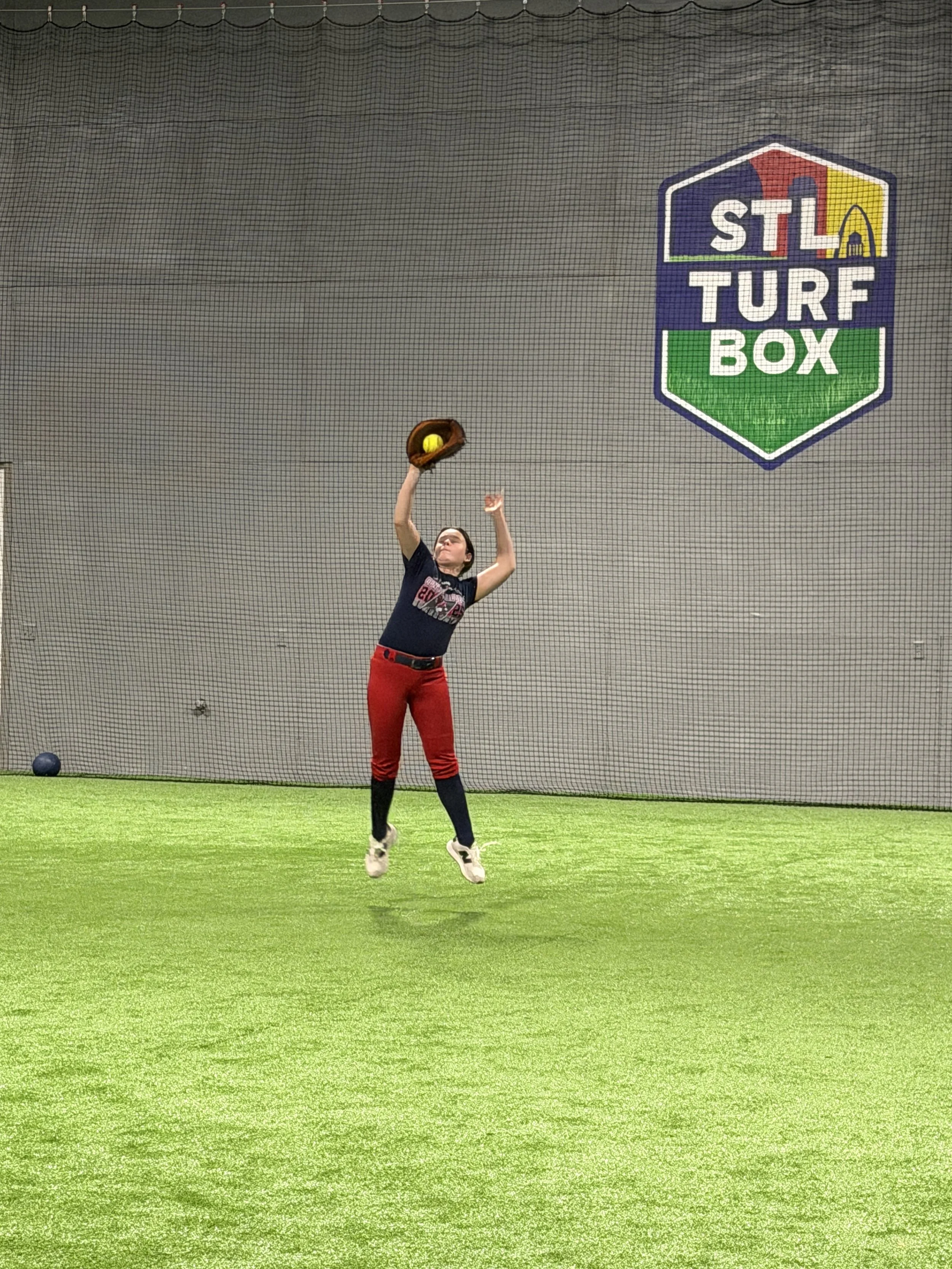 Indoor turf facility for lacrosse, soccer, baseball, softball, field hockey, flag football and more.