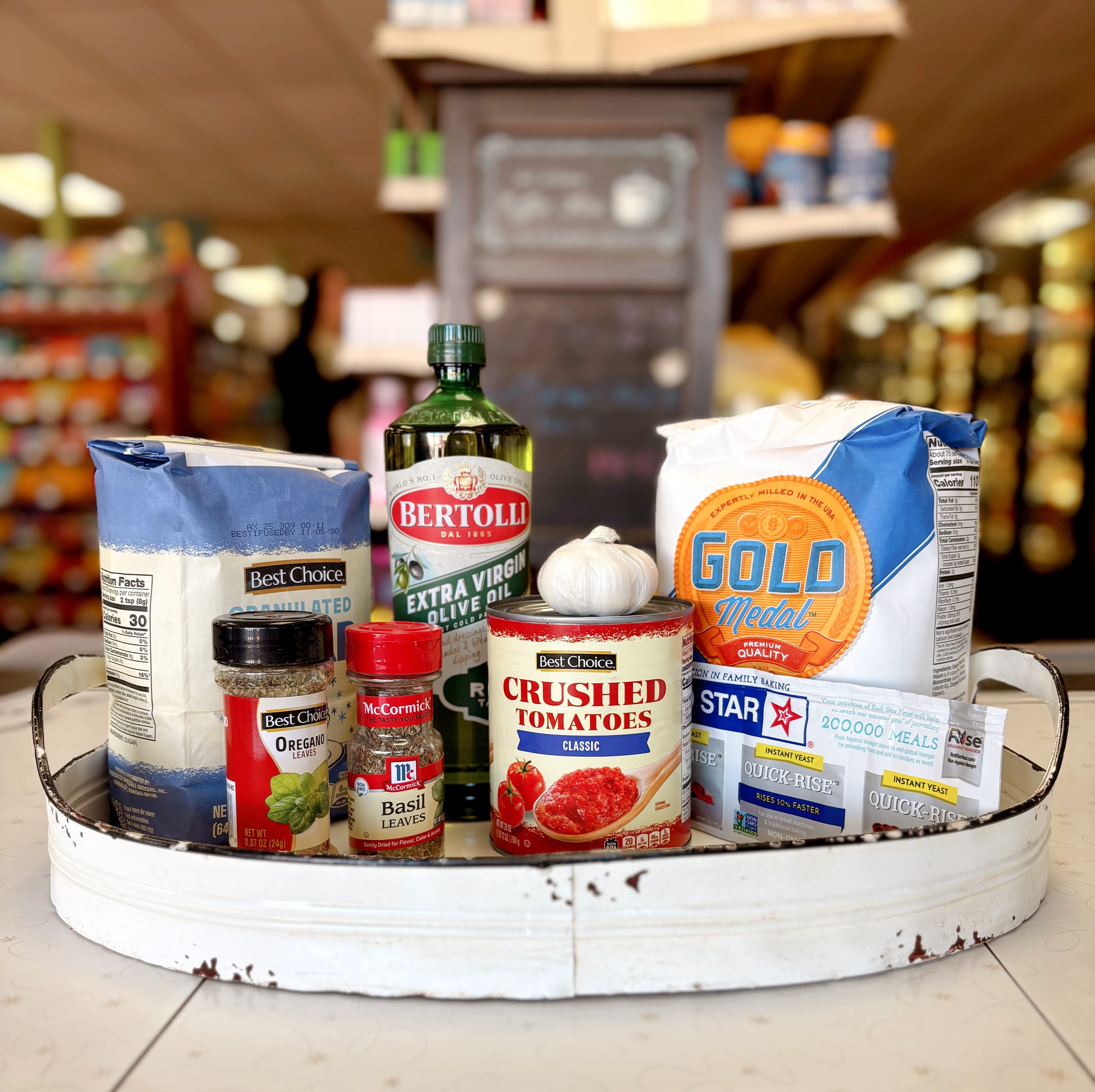 Market Munchies - Skillet Pizza