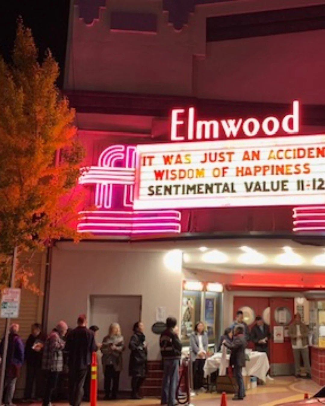 📍 Rialto Cinemas Elmwood, Berkeley, CA
🎤 Q&amp;A screening hosted by Tashi Kunjo, @tibetanassoc (TANC) 
🎟️ SOLD OUT with ticket holders lined up down the block
📸 Current and past presidents of TANC